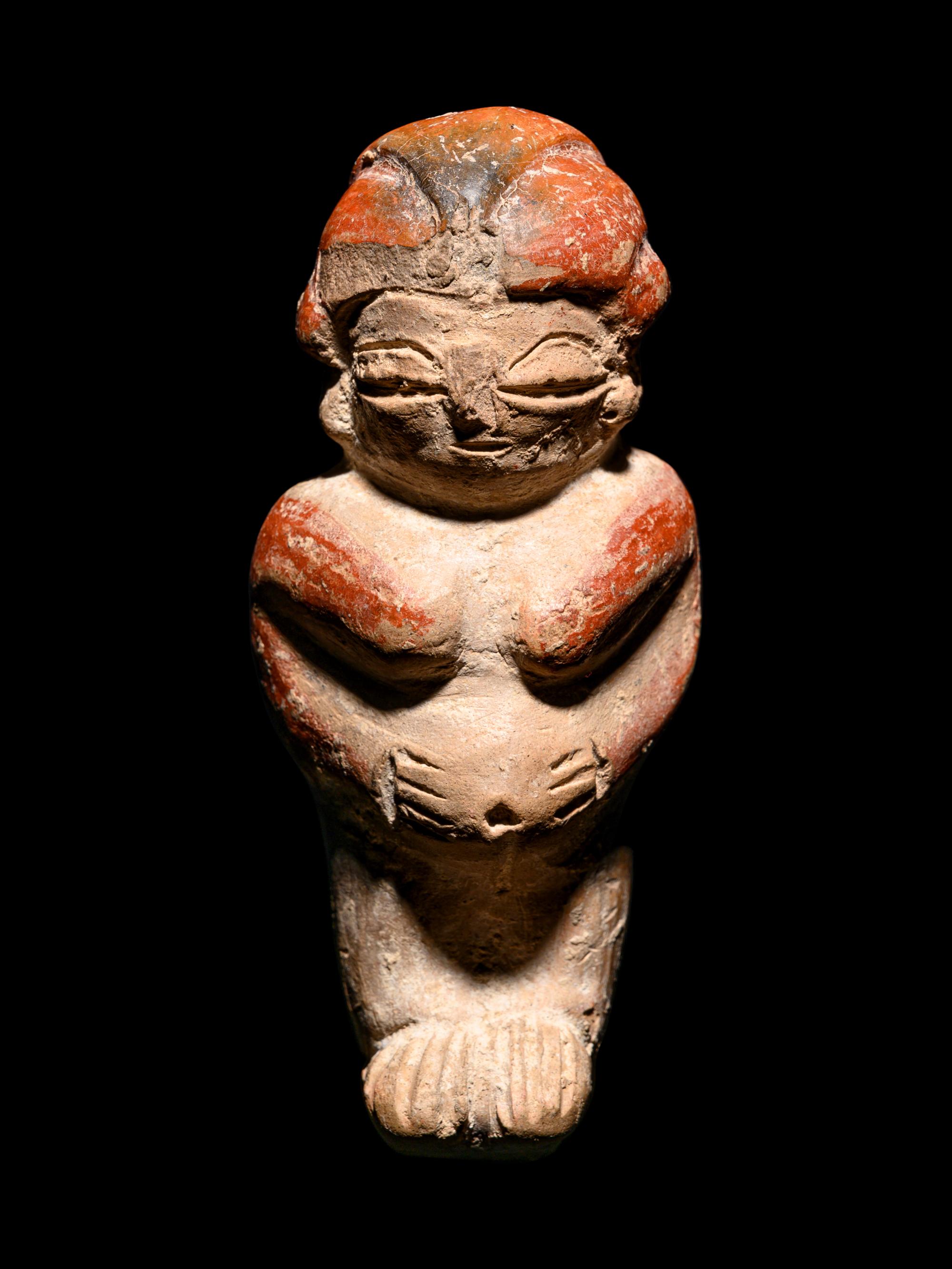 A Chorrera Pregnant Female Figure