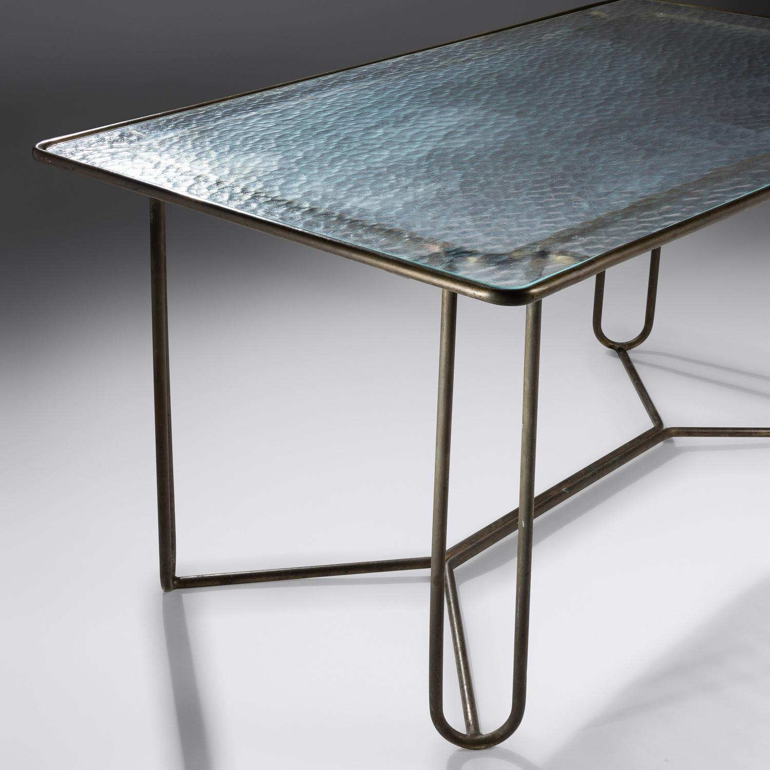 Dining Table, model DD-2700, c. 1980 Brown Jordan, USA
