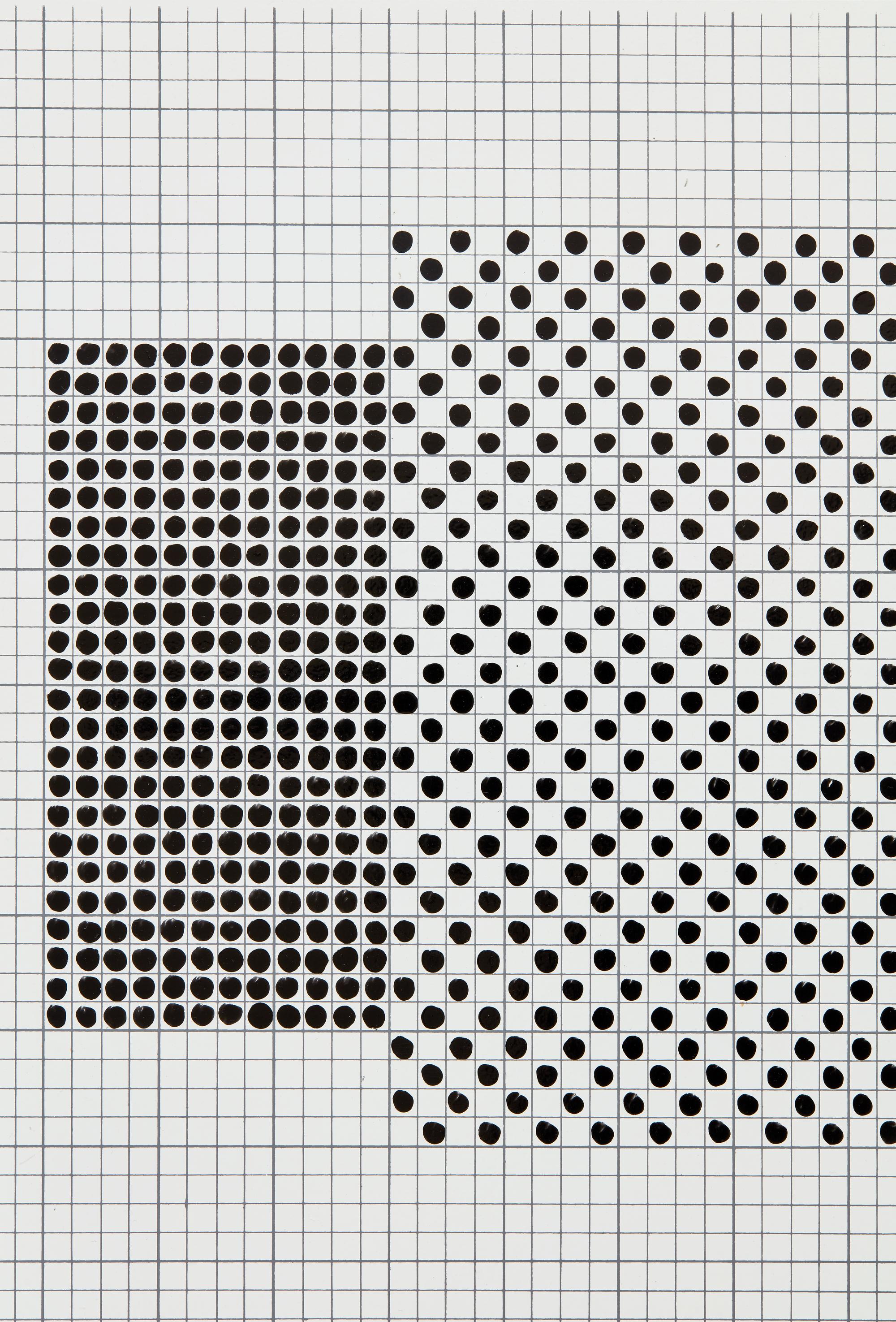 Black 6'' Squares Series #7, 1972