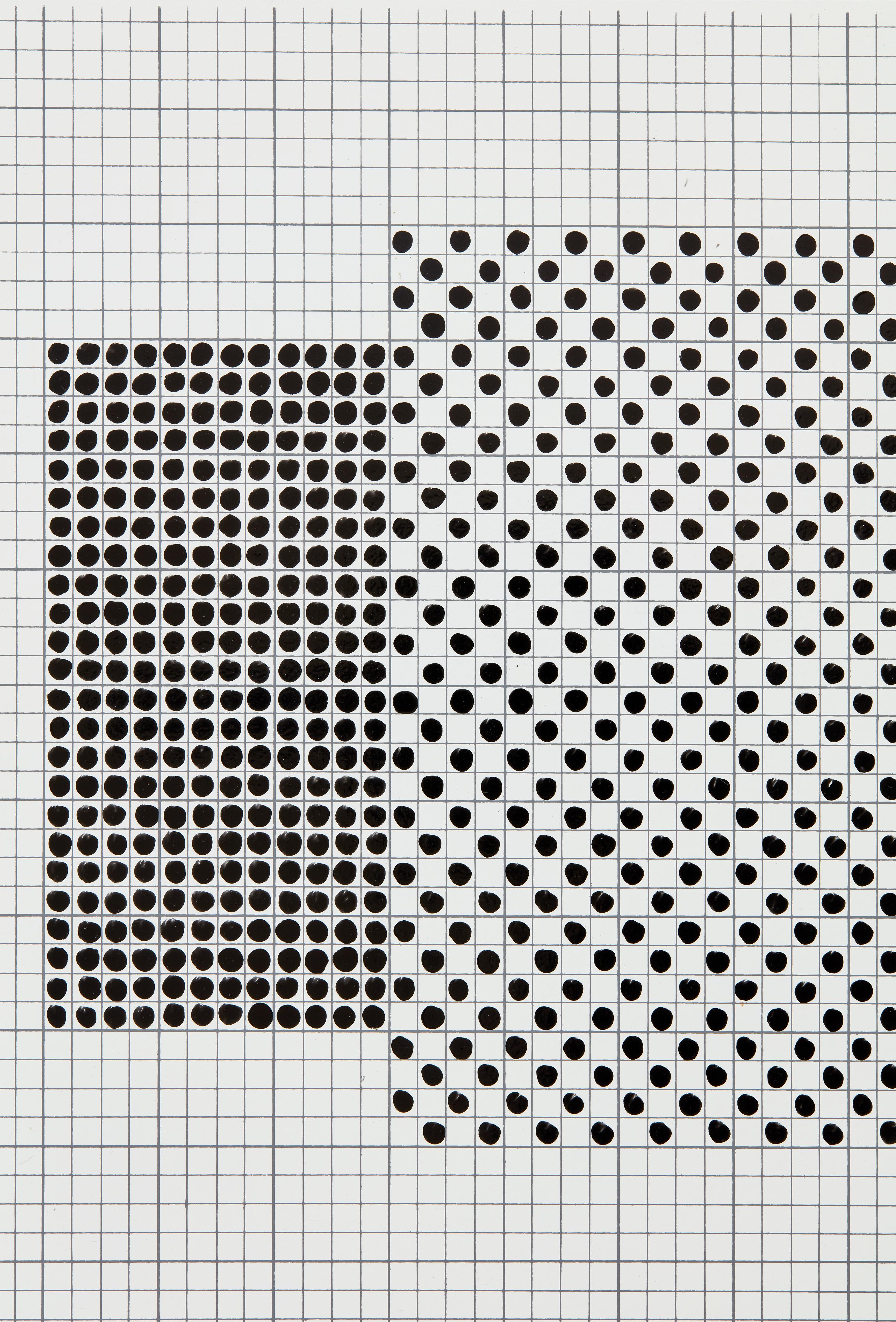 Black 6'' Squares Series #7, 1972