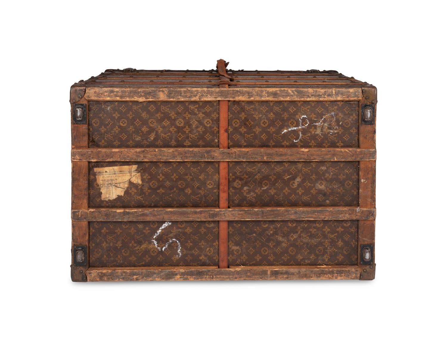 Bertha Palmer's Louis Vuitton Trunk, Late 19th Century