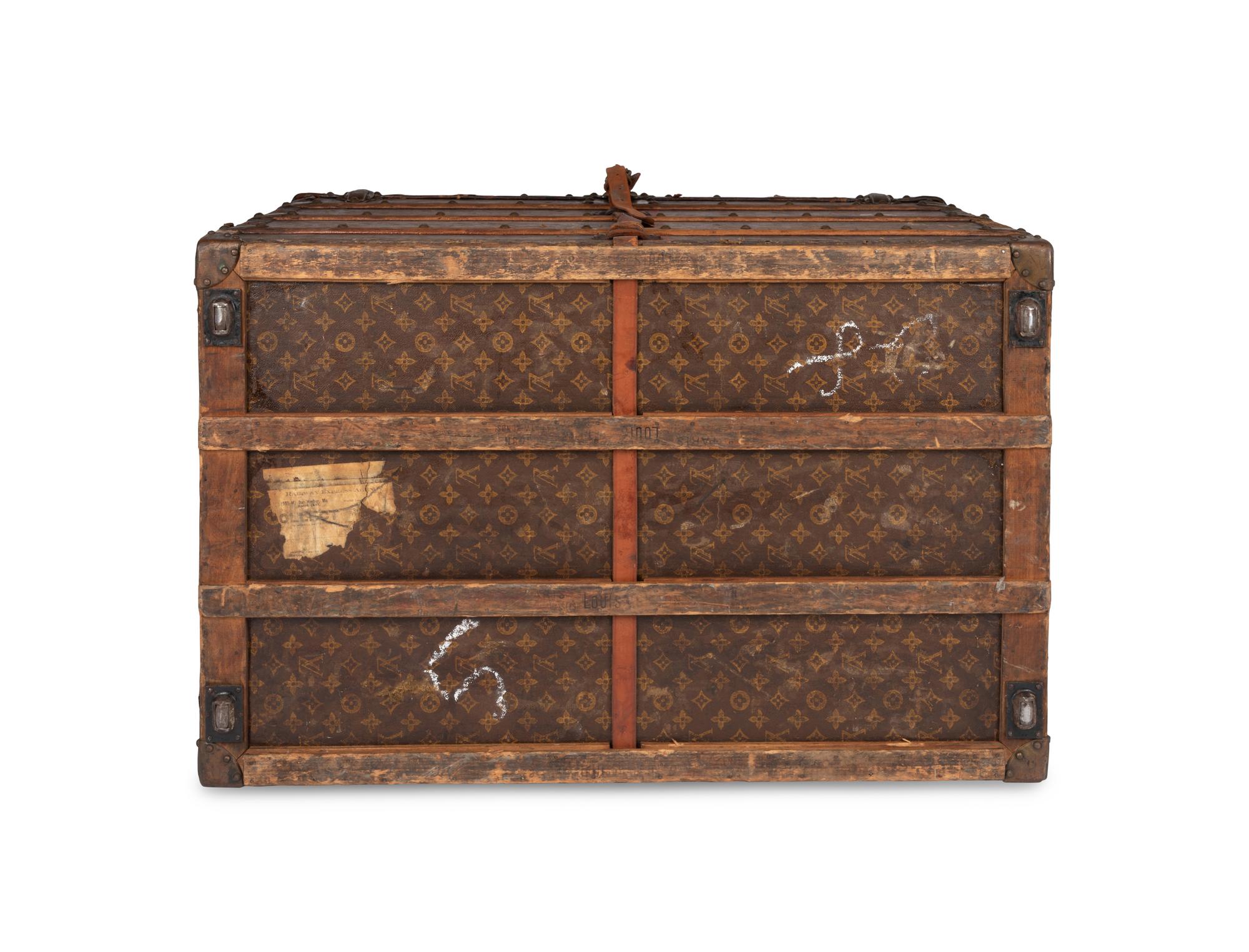 Bertha Palmer's Louis Vuitton Trunk, Late 19th Century