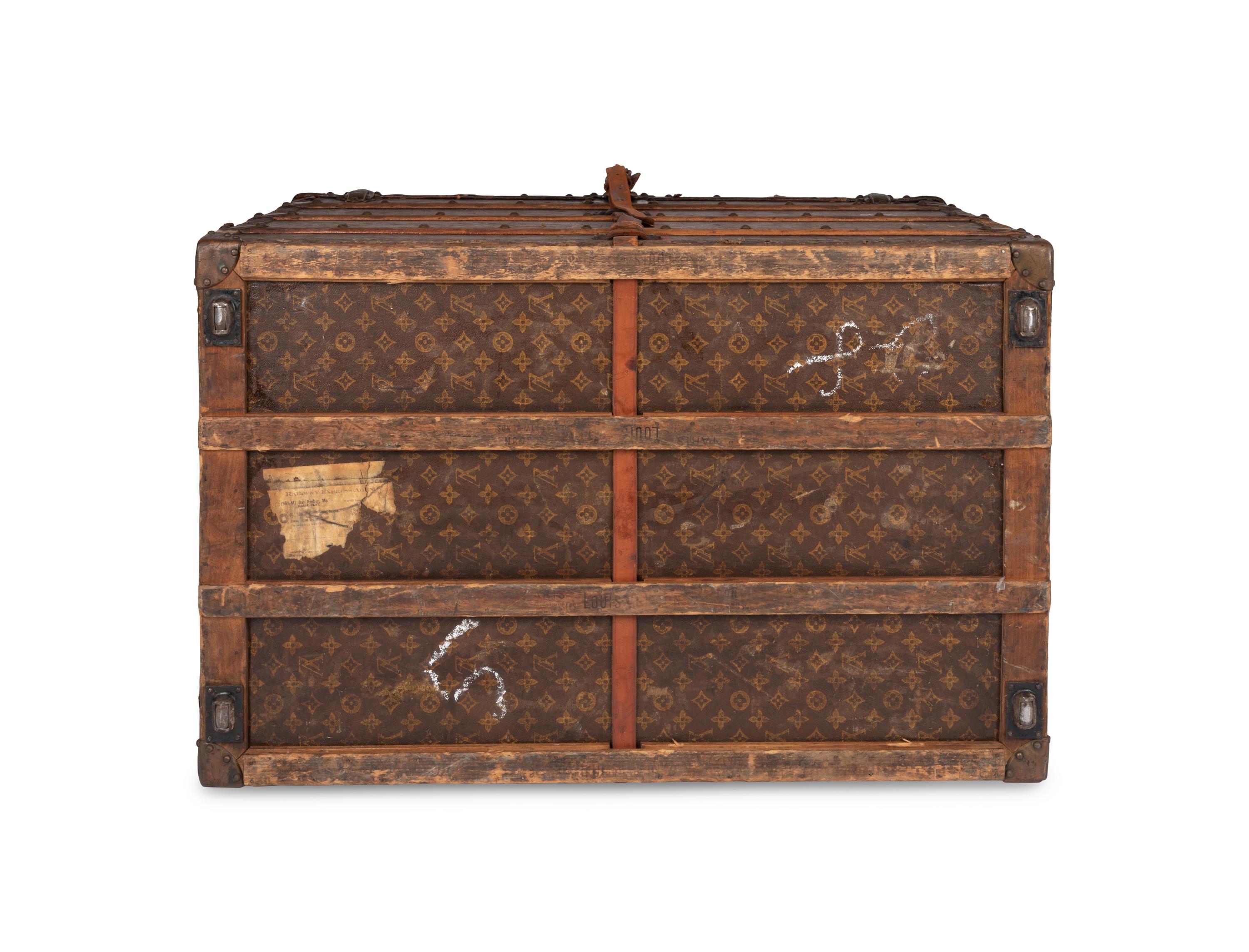 Bertha Palmer's Louis Vuitton Trunk, Late 19th Century