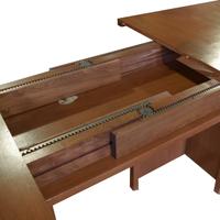 A Frank Lloyd Wright Style Table from the Frederick C. Bogk House, Milwaukee, WI. 105" W x 42" D x 26" H — United States
