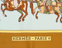 An Hermes 90cm Silk Scarf, 36" x 36".
