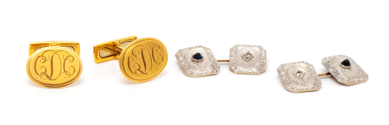 A Collection of Cufflinks,
