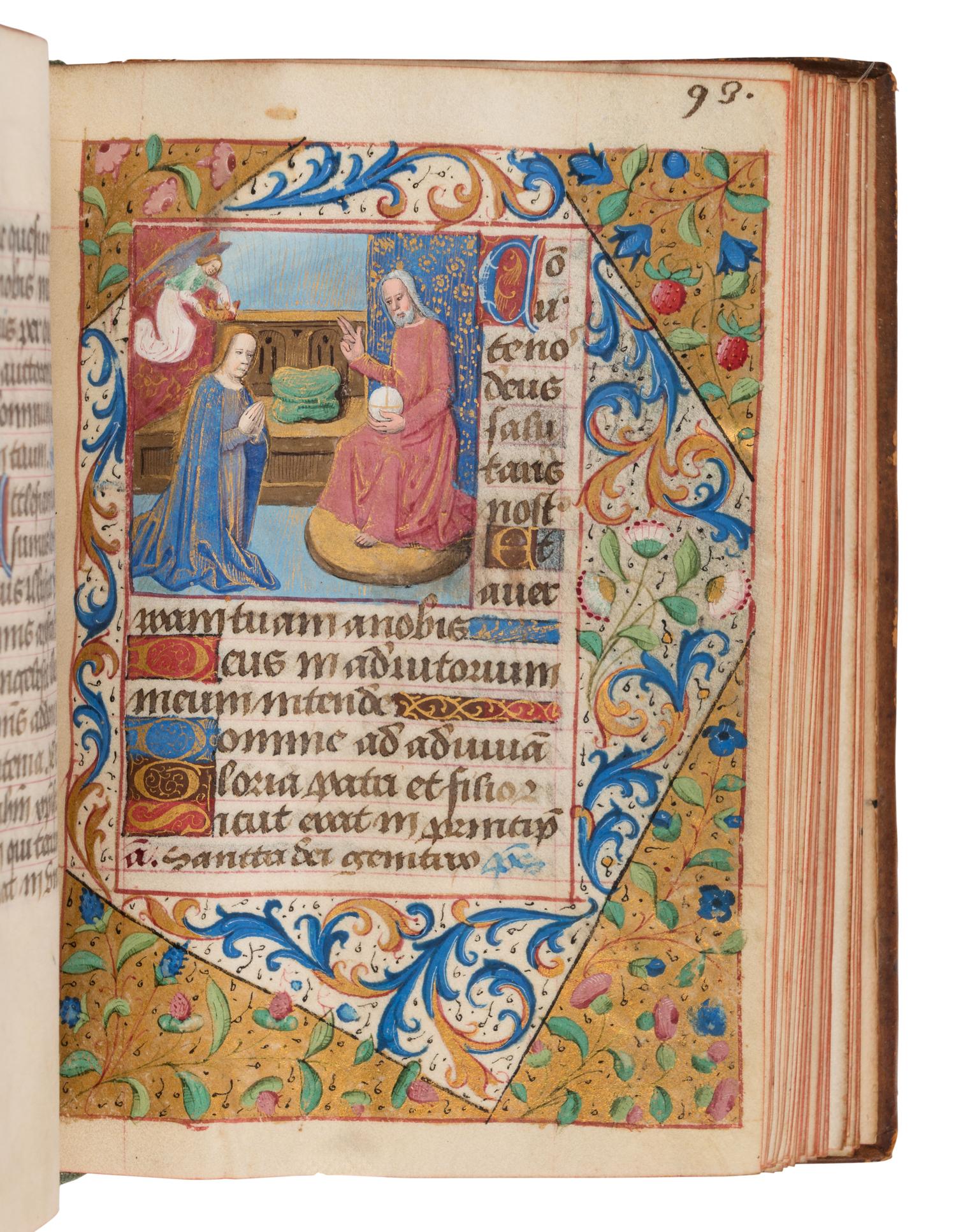 MASTER OF THE CLUNY ROMULÉON (active Paris, c. 1480-1500) Book of Hours, use of Paris, in Latin, illuminated manuscript on parchment [France, Paris, c. 1480-1490]