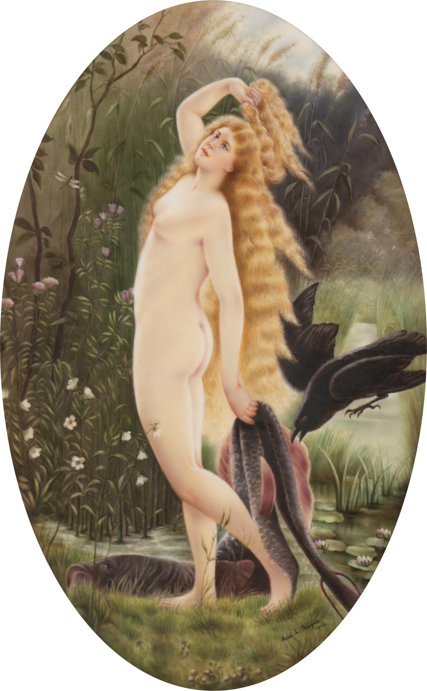 A Porcelain Plaque Attributed to Berlin (K.P.M)