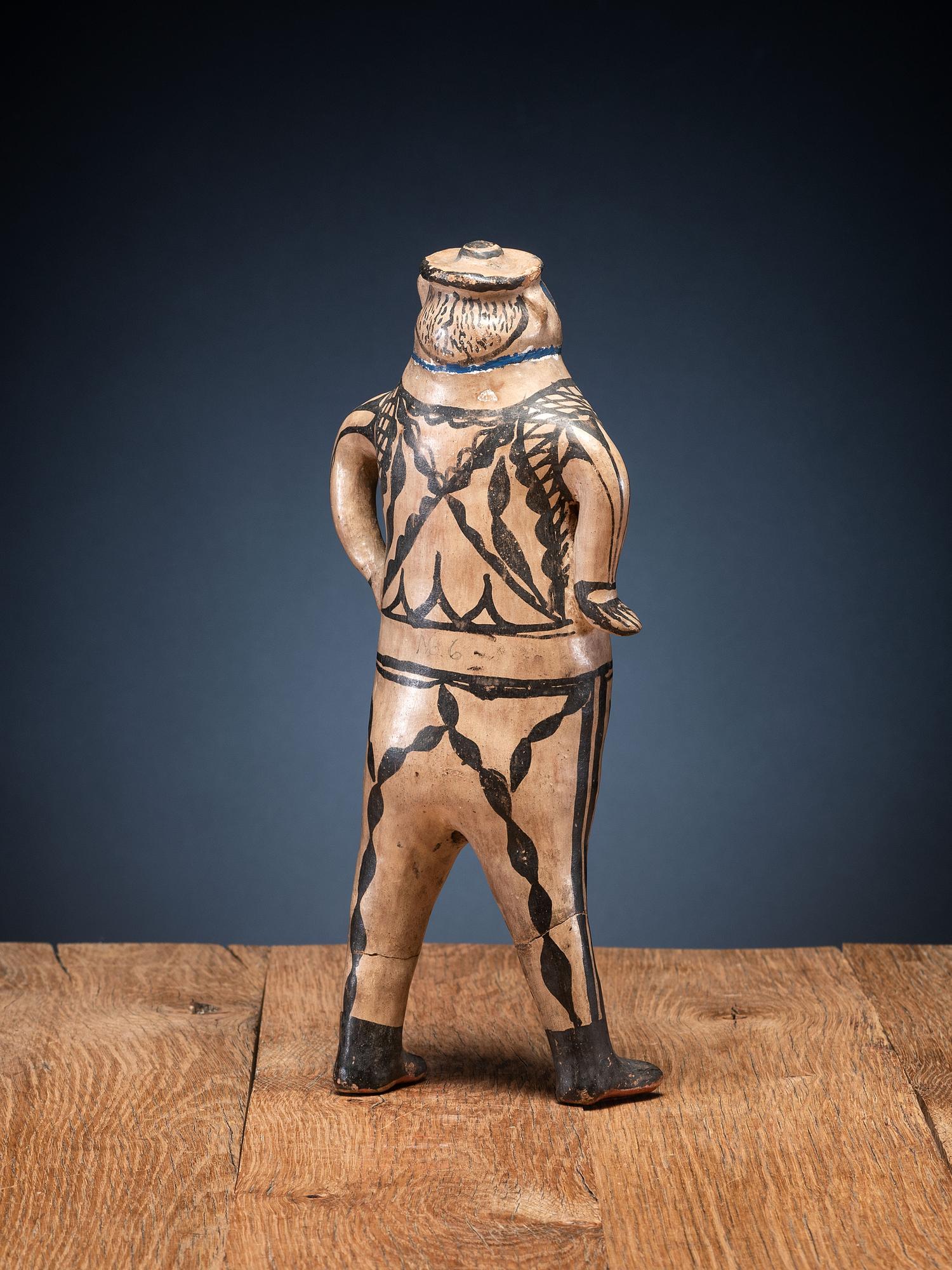 Cochiti Pottery Figure, Gentleman