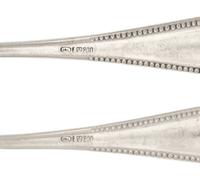 A German Silver Fish Service