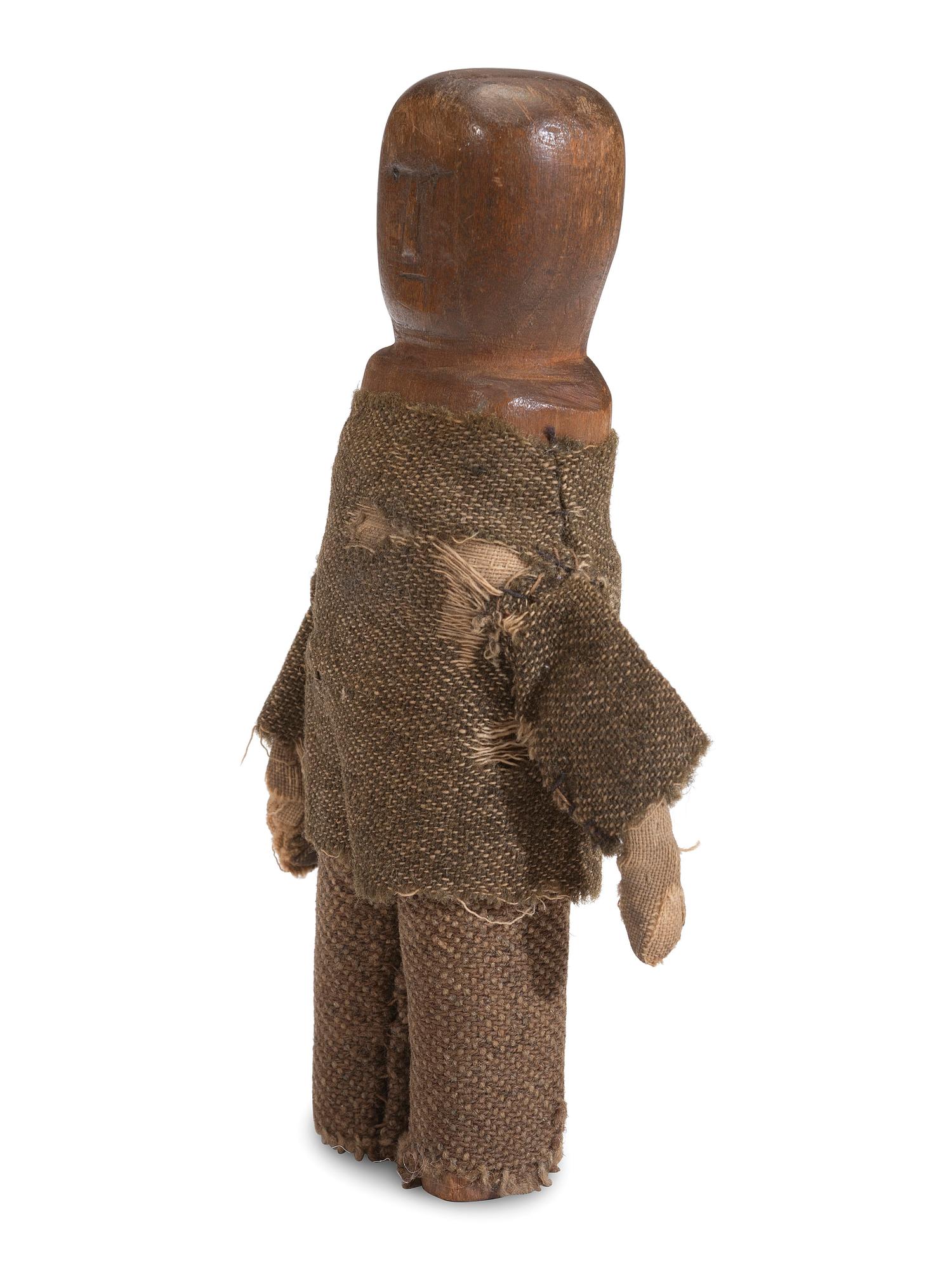 Woodlands Carved Doll