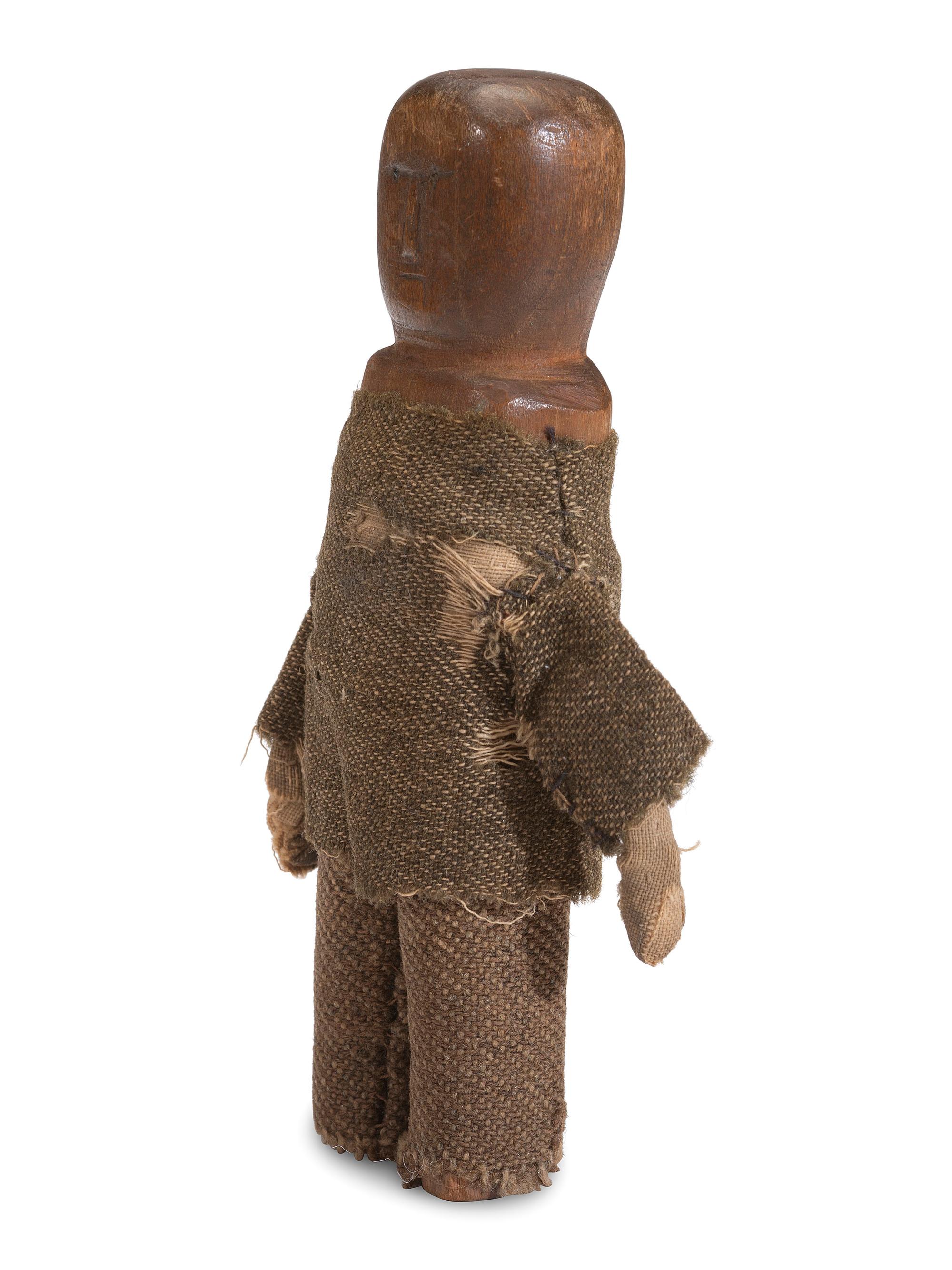 Woodlands Carved Doll