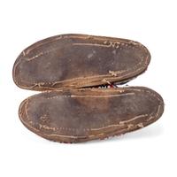 Sioux Beaded Hide Moccasins
