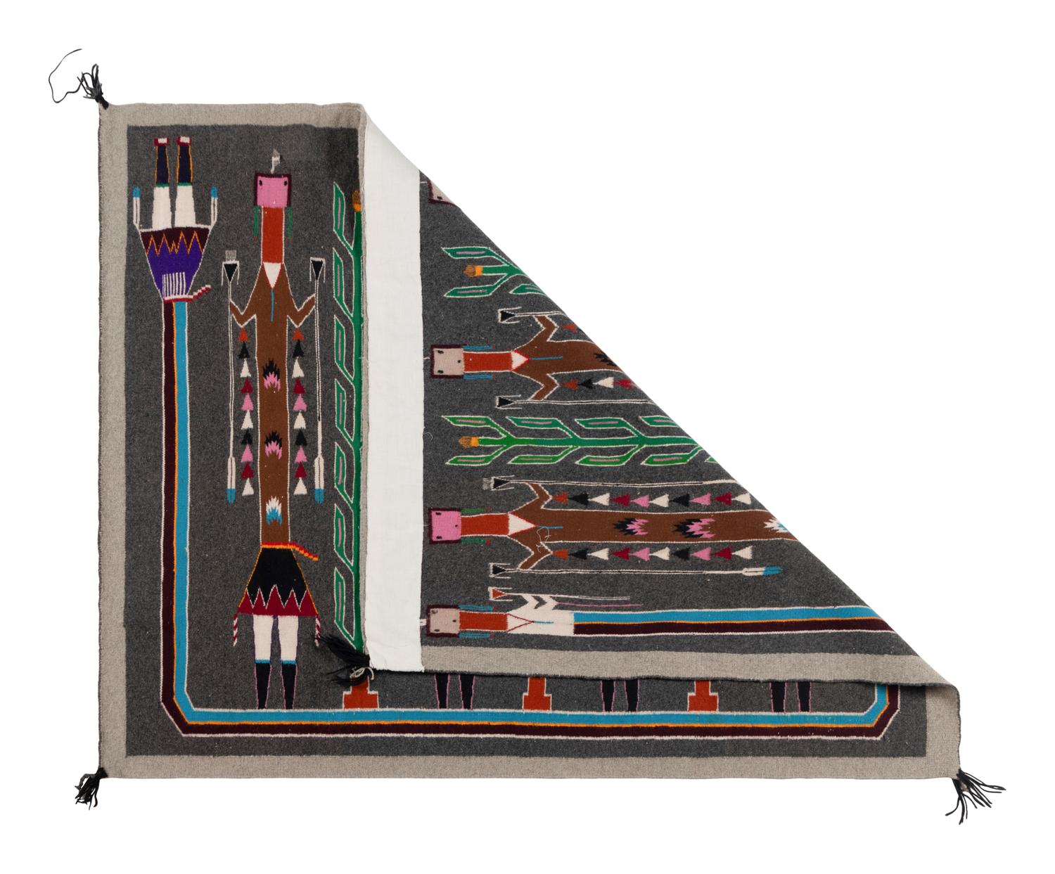 Navajo Yei Weaving [Rug]