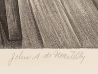 A group of four American prints (Irving Amen, Bitter Harvest ; Richard Correll, The Railroaders ; John de Martelly, Give us this Day ; Barbara Latham, A Negro Group )