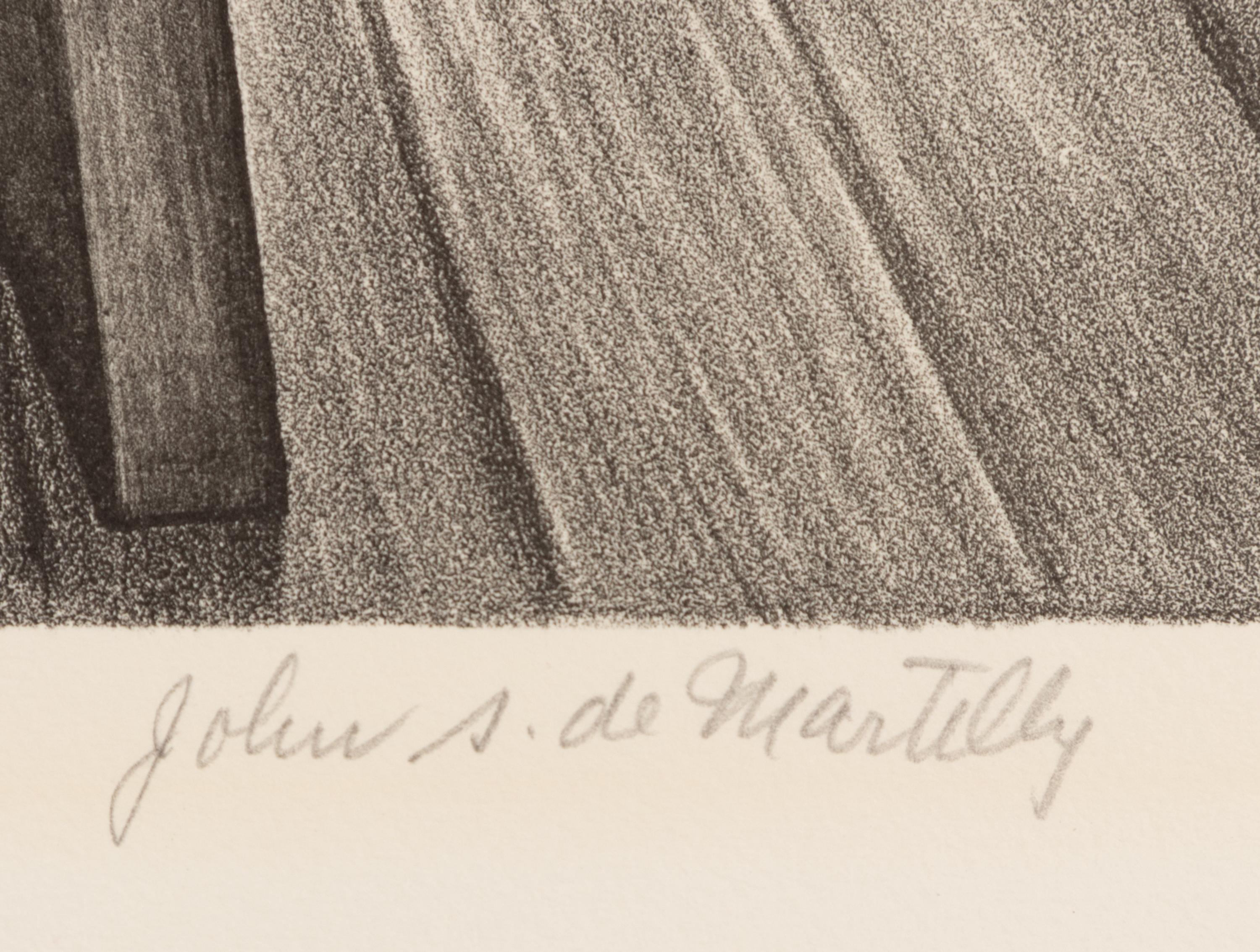 A group of four American prints (Irving Amen, Bitter Harvest ; Richard Correll, The Railroaders ; John de Martelly, Give us this Day ; Barbara Latham, A Negro Group )