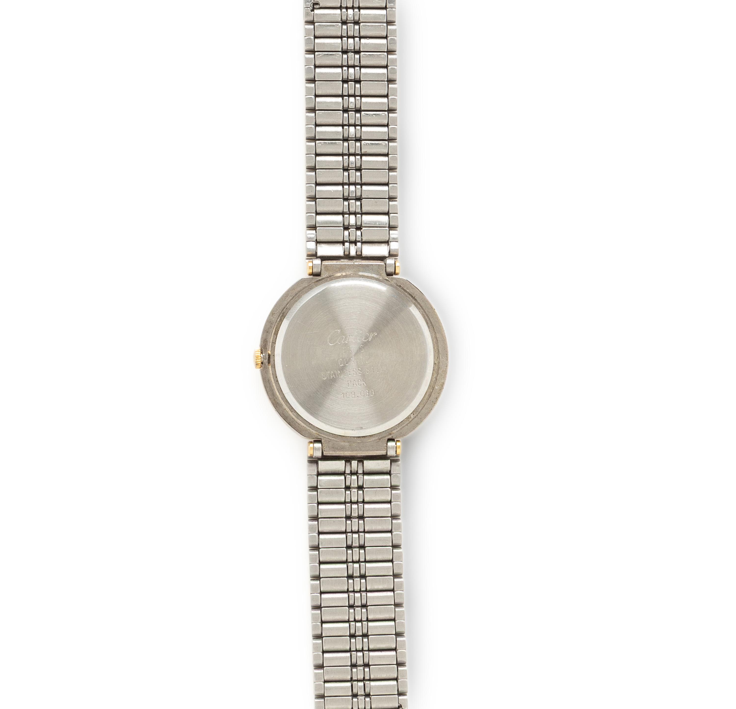 Cartier, Ref. 108.039, Stainless Steel and Vermeil 'Must de Cartier' Watch