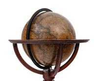 An Associated Pair of Regency Twelve-Inch Terrestrial and Celestial Library Globes
