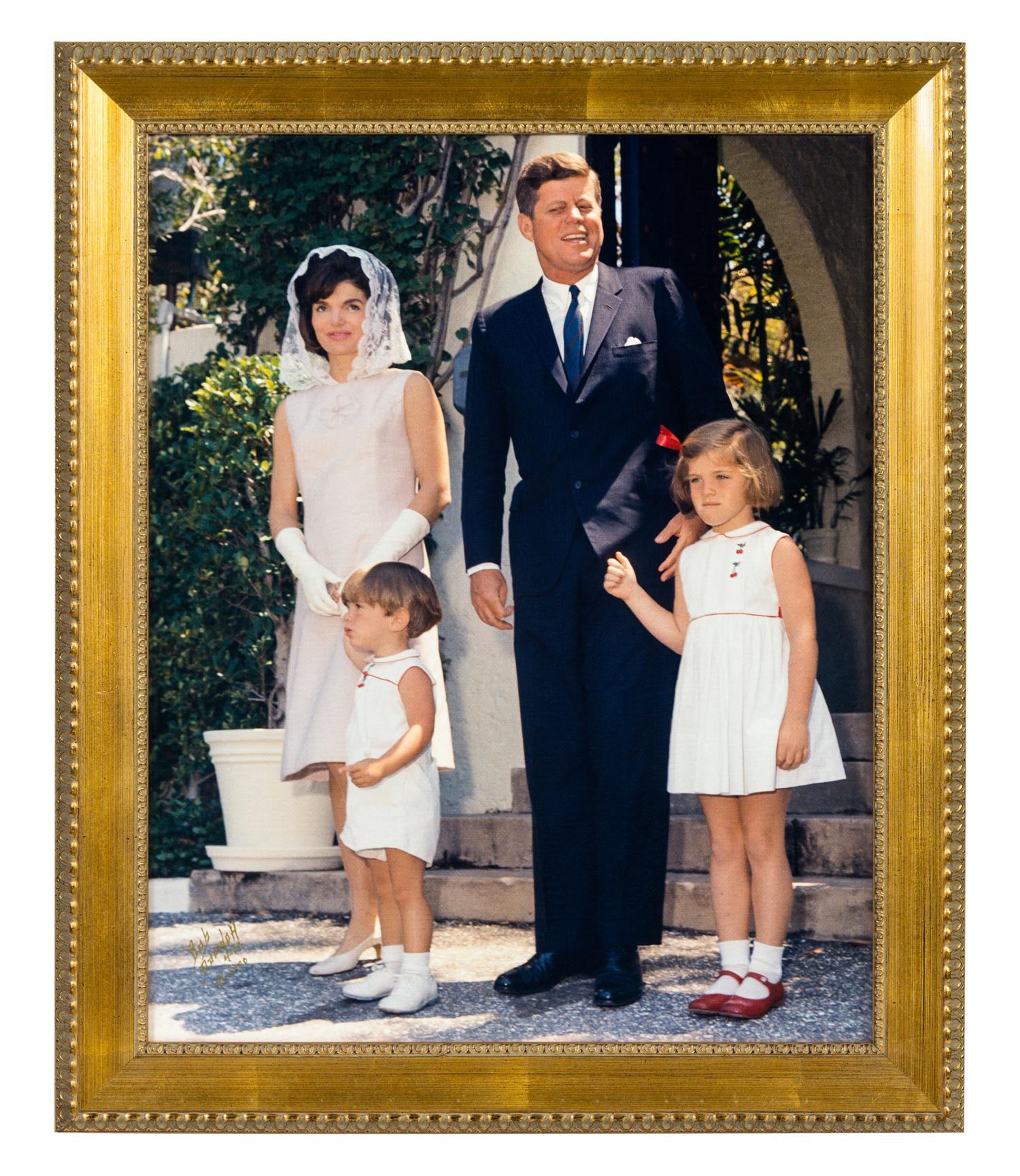 Bob Davidoff, (American, 1926-2004), Kennedy Family Portrait on Easter Sunday, Palm Beach, 1963