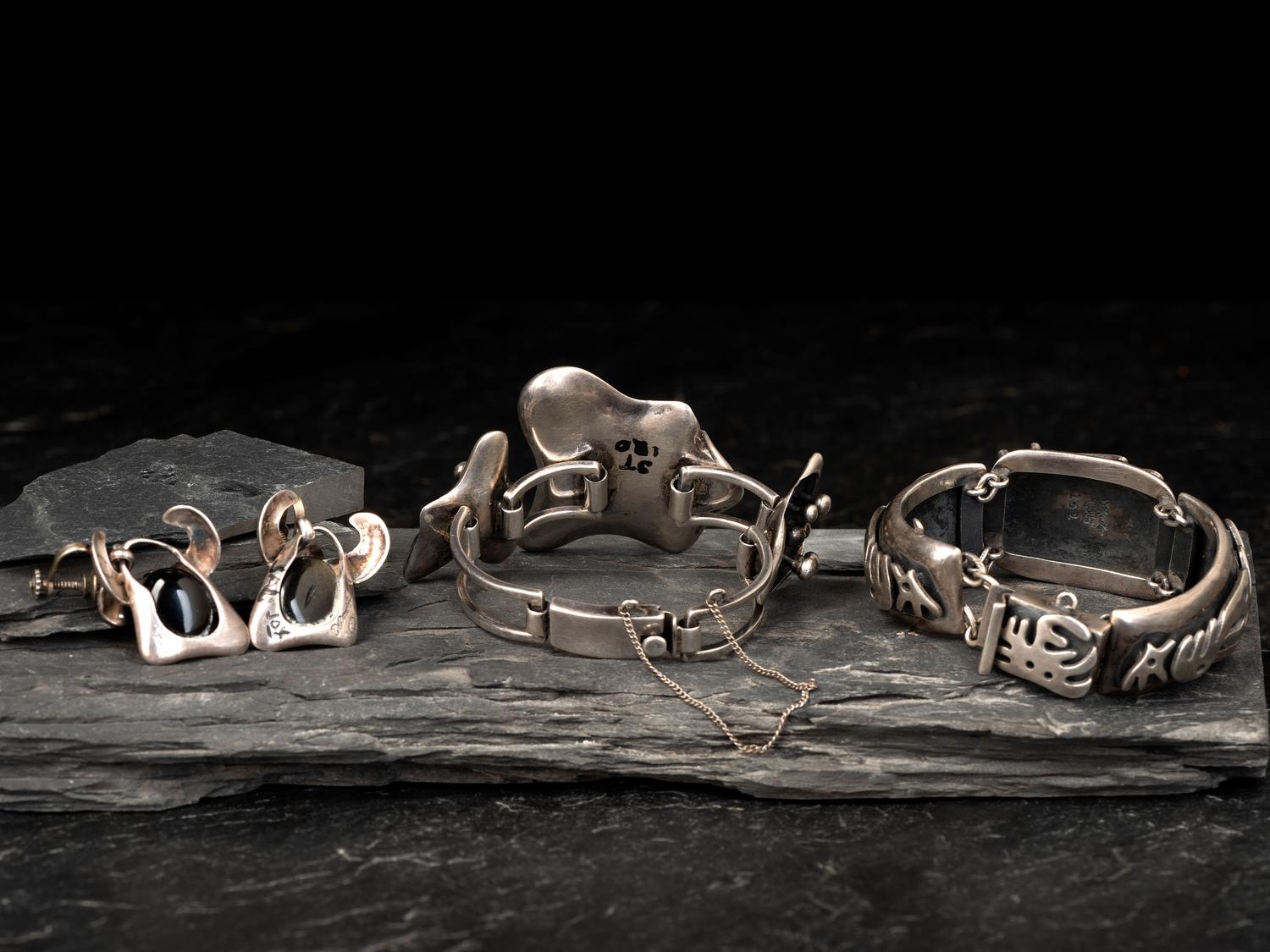Sterling Silver Abstract Jewelry