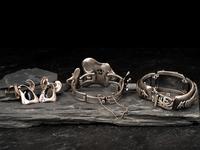 Sterling Silver Abstract Jewelry