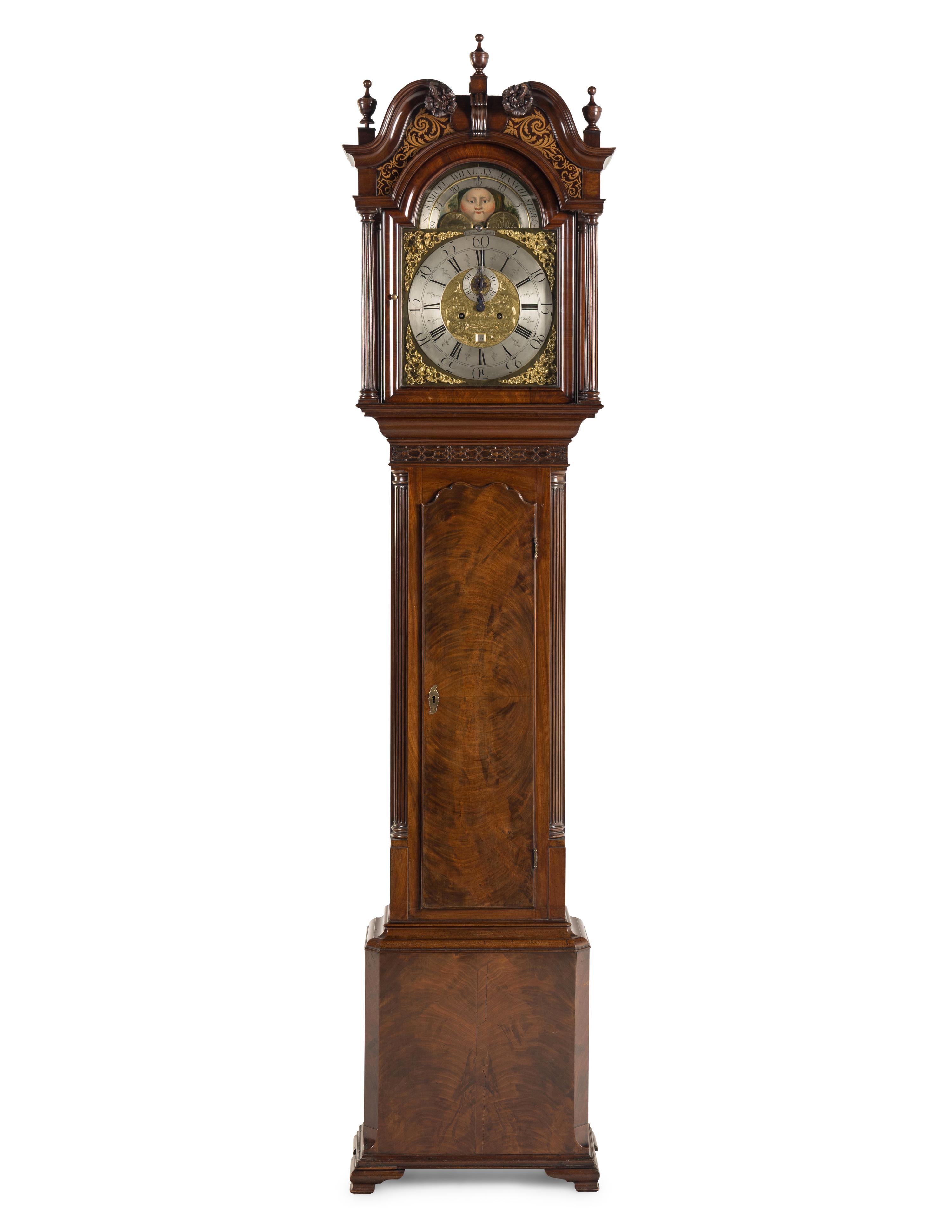 A George III Mahogany Tall Case Clock
