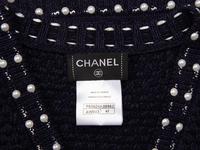 Chanel, Navy Knit Cardigan