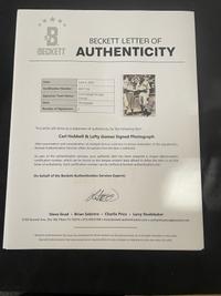 A Large Collection of Baseball Hall of Fame and Notable Signed Photographs (Beckett Authentication Services)
