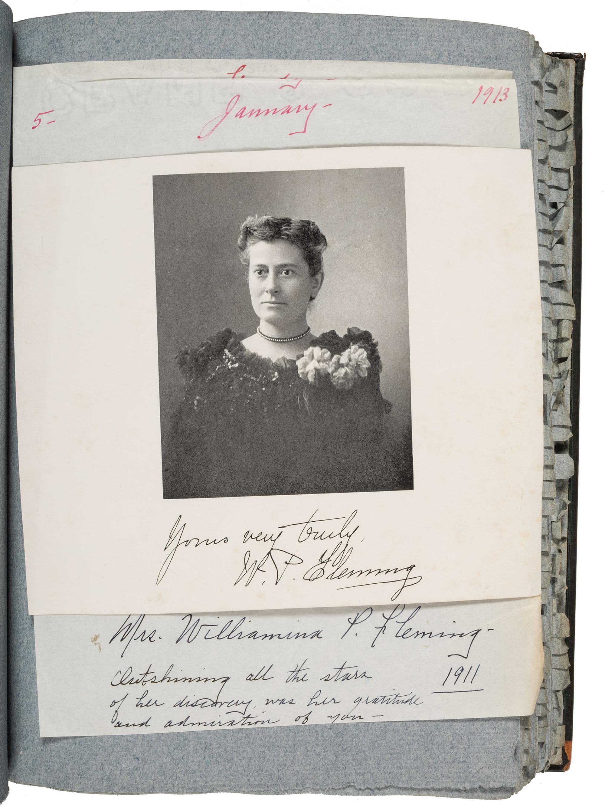 [AMERICANA]. Two albums identified to Edward Burgess Butler (1853-1928), businessman and artist, including tipped in photographs, letters, and autographs associated with Butler.