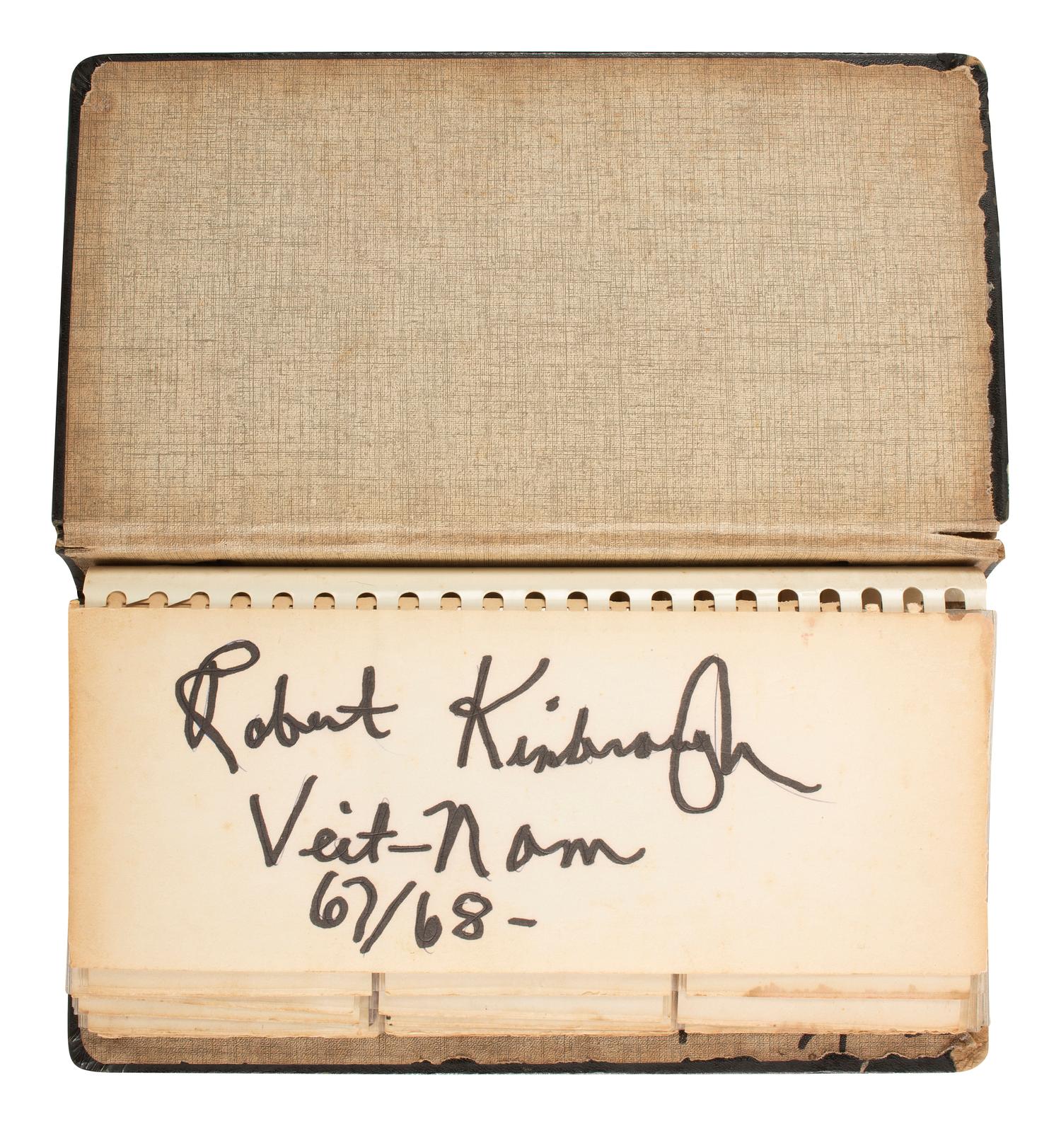 [VIETNAM] 64 photos assembled by PFC R.M. Kimbrough, incl. images of Black soldiers in the field.