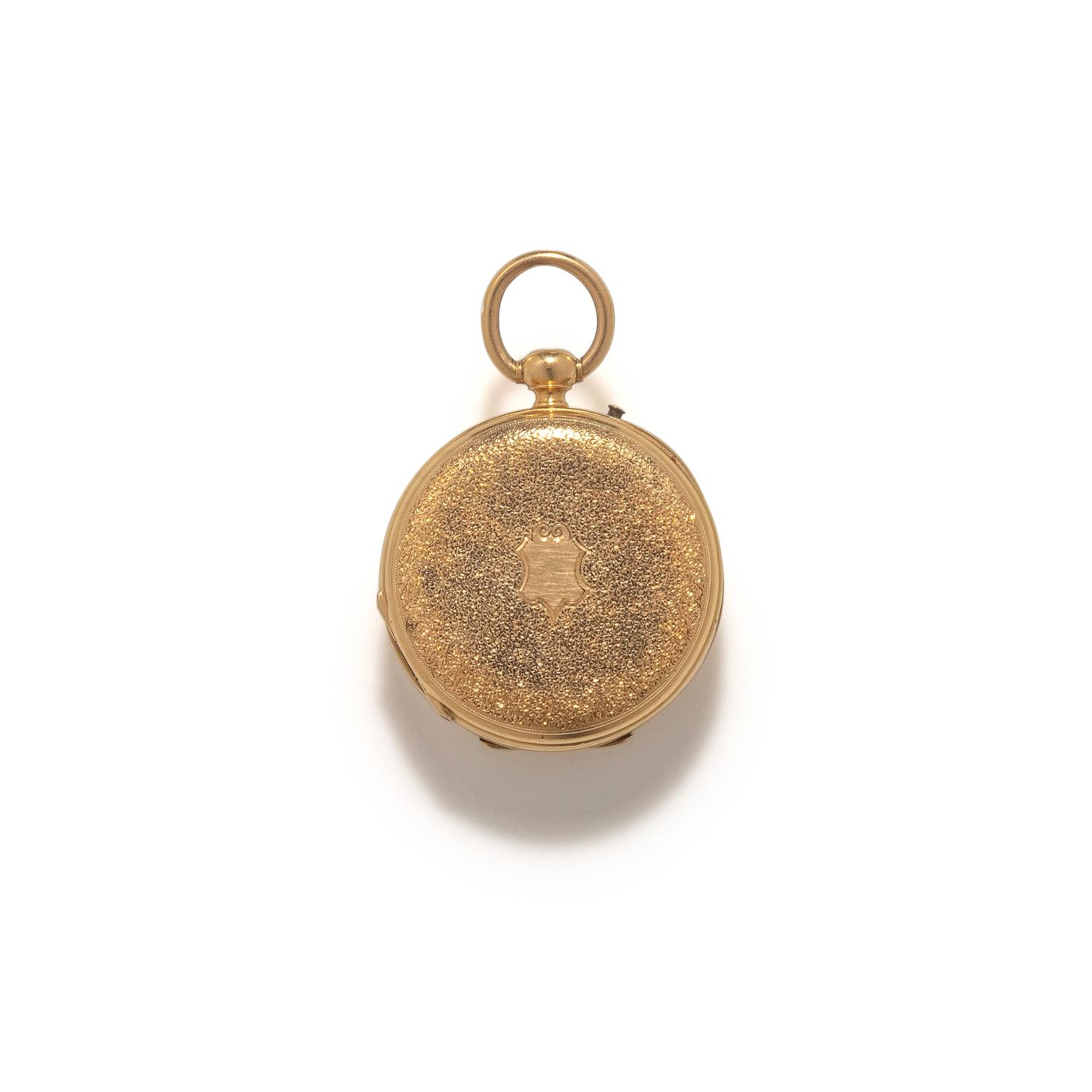 18K YELLOW GOLD POCKET WATCH