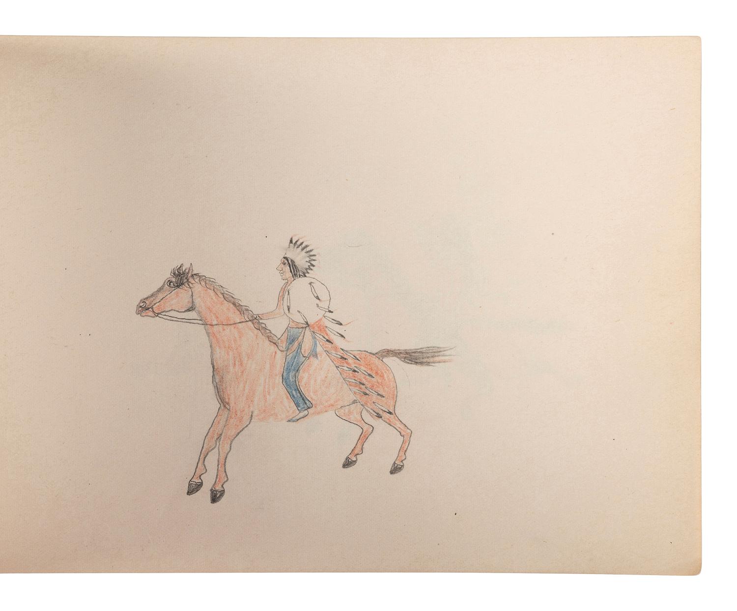 Rosebud Agency Sketchbook, by "Jack"