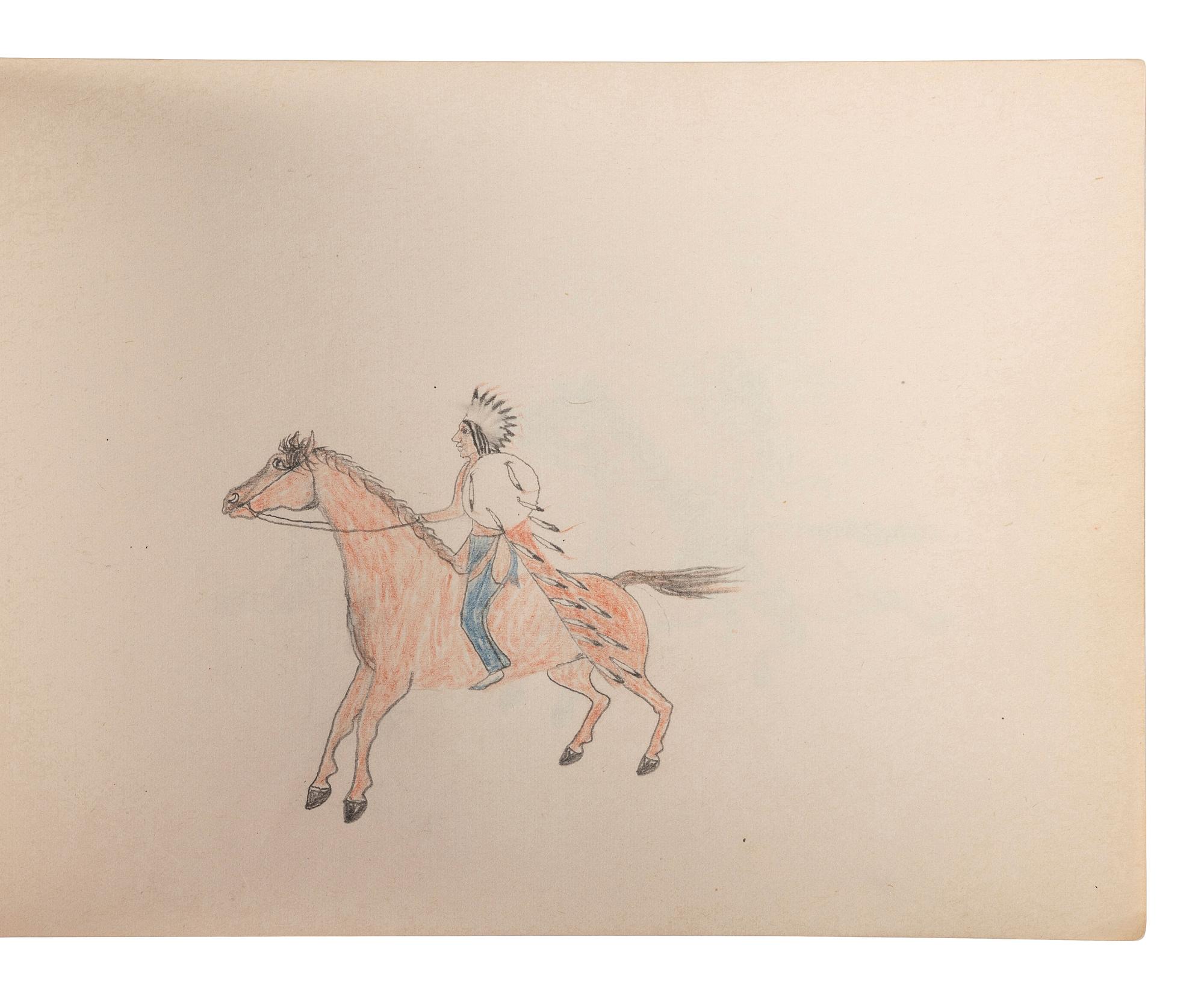 Rosebud Agency Sketchbook, by "Jack"