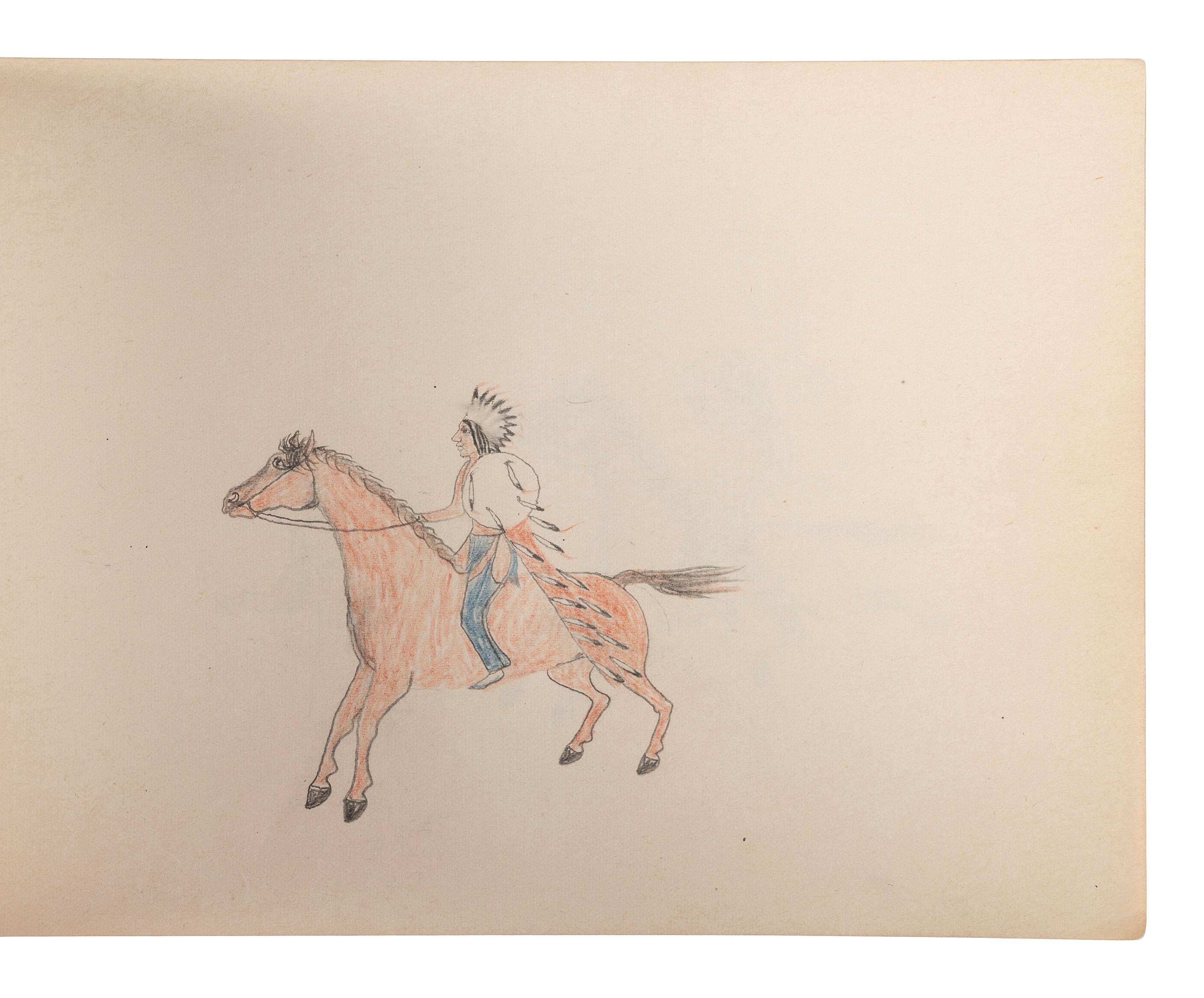 Rosebud Agency Sketchbook, by "Jack"