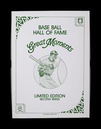 A Complete Run of 1984-97 Series One Through Nine Perez-Steele Baseball Hall of Fame Great Moments Cards