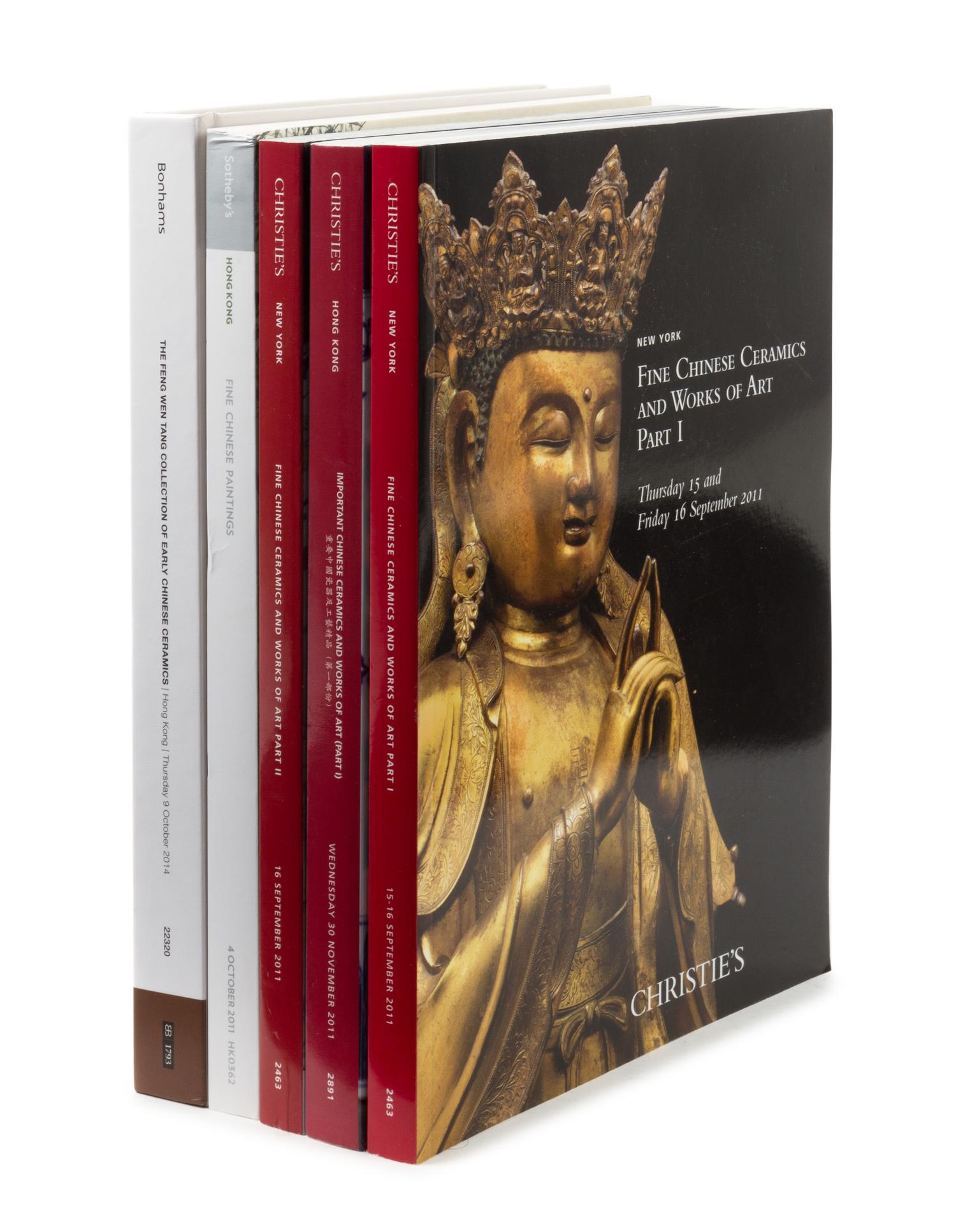 A Collection of 9 Auction Catalogues