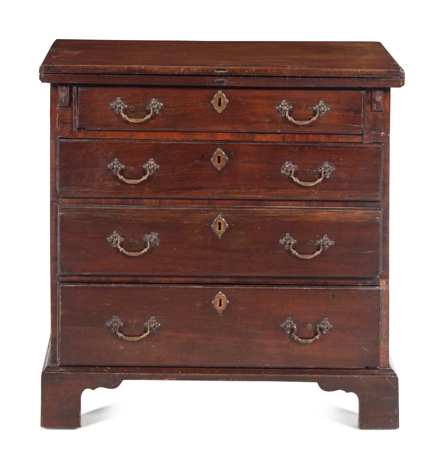 A George III Mahogany Bachelor's Chest of Drawers