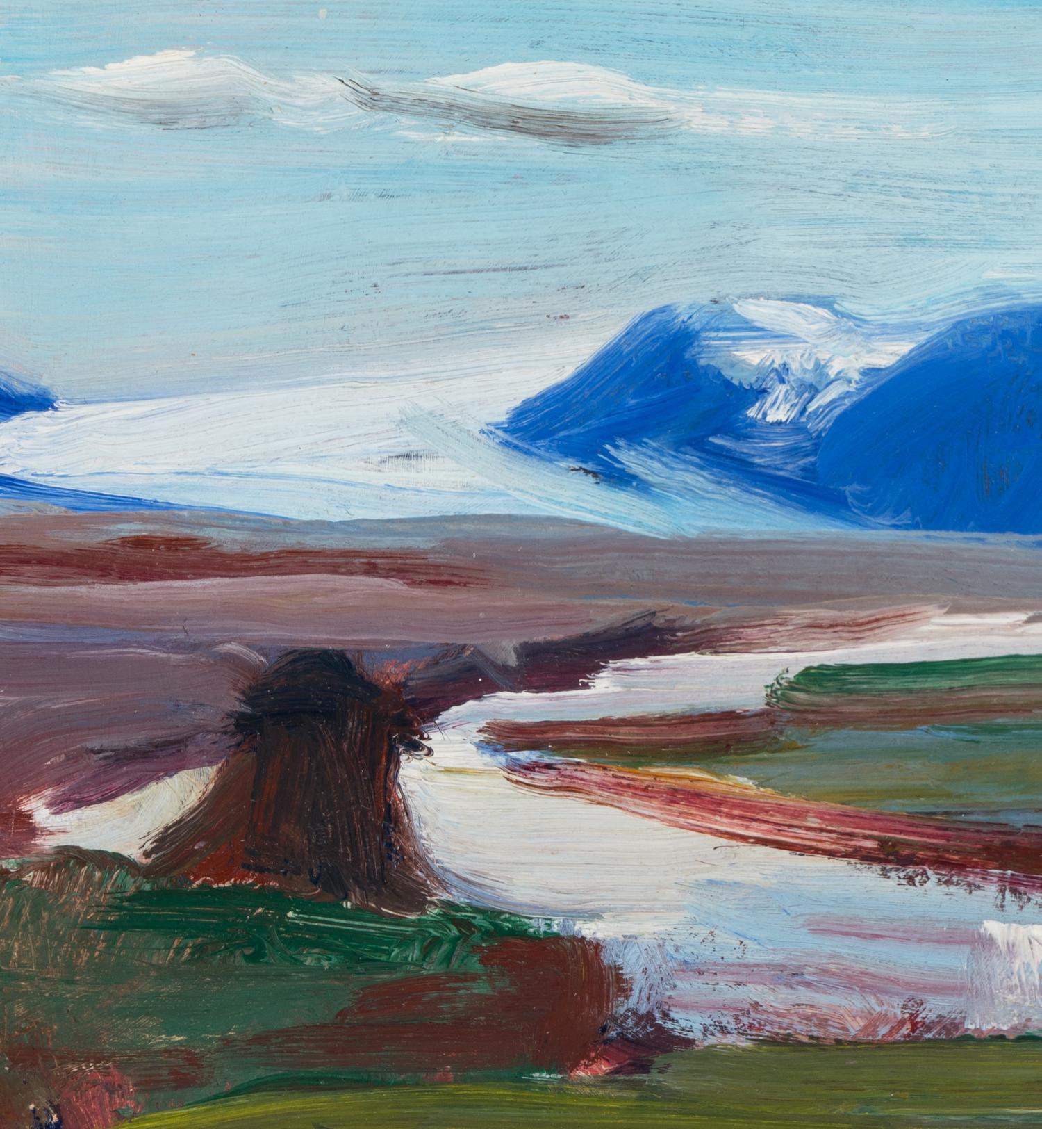Landscape Near Hvítárvatn