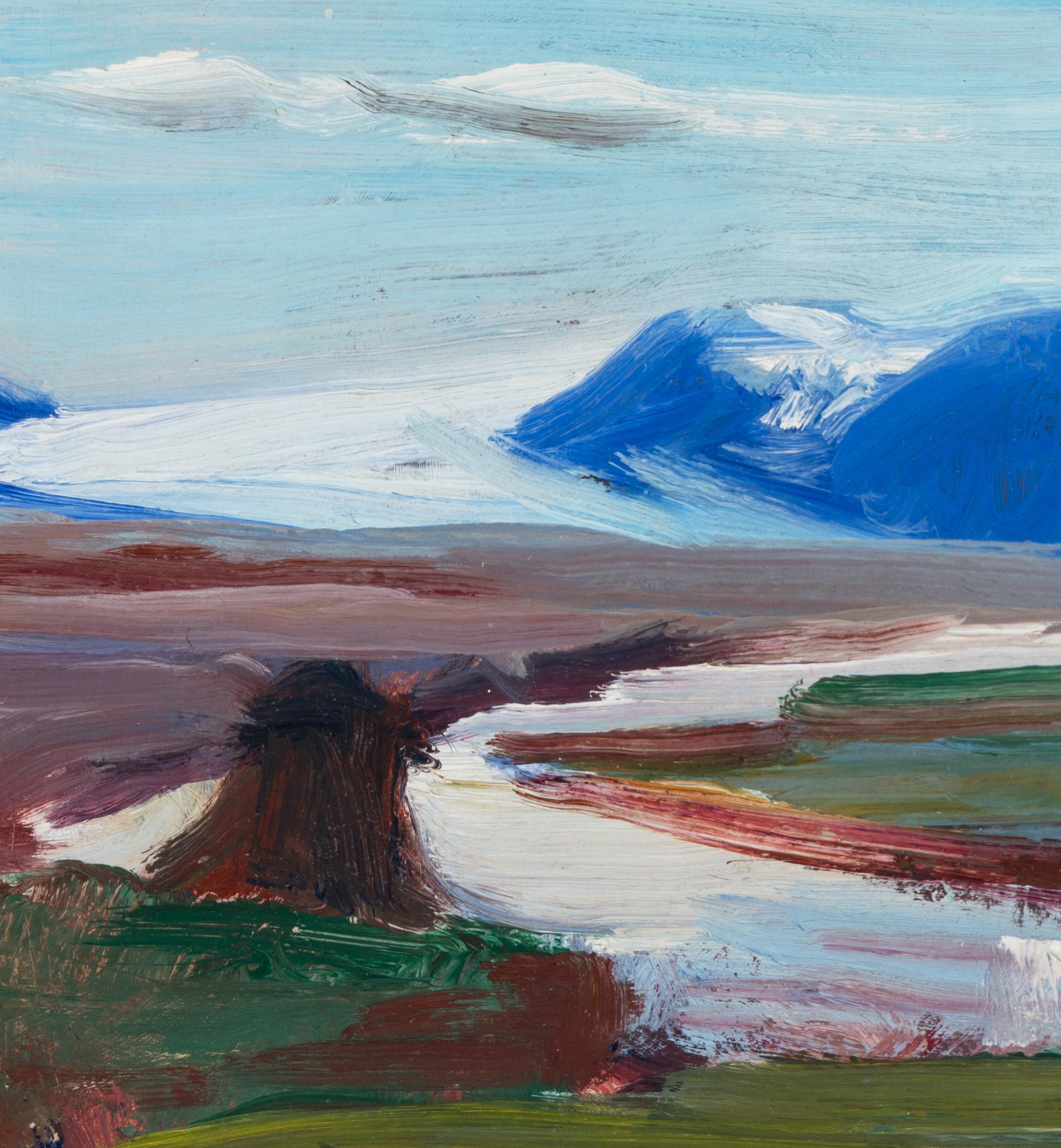 Landscape Near Hvítárvatn