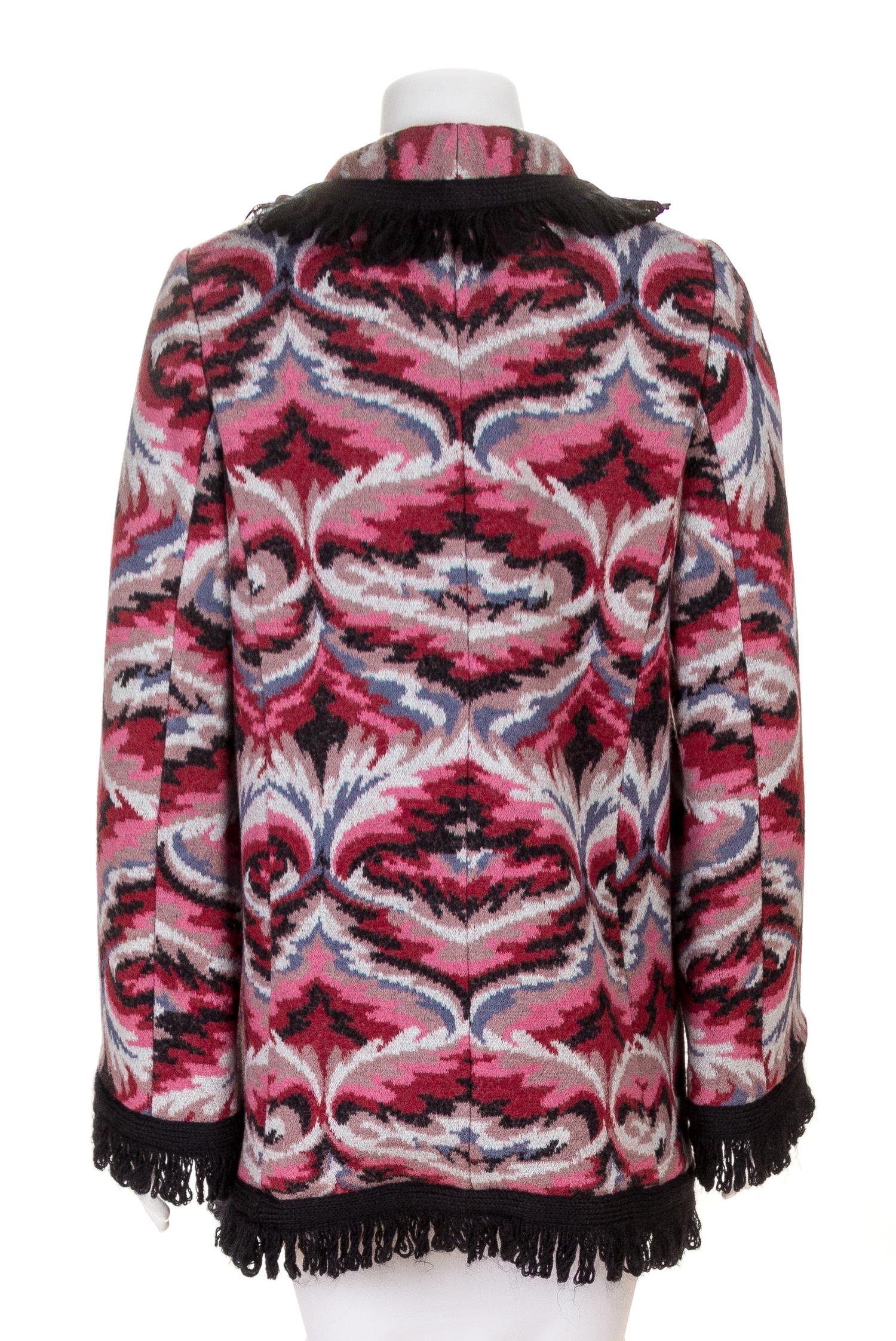 A Missoni Multicolor Wool Pattern Jacket, No size.