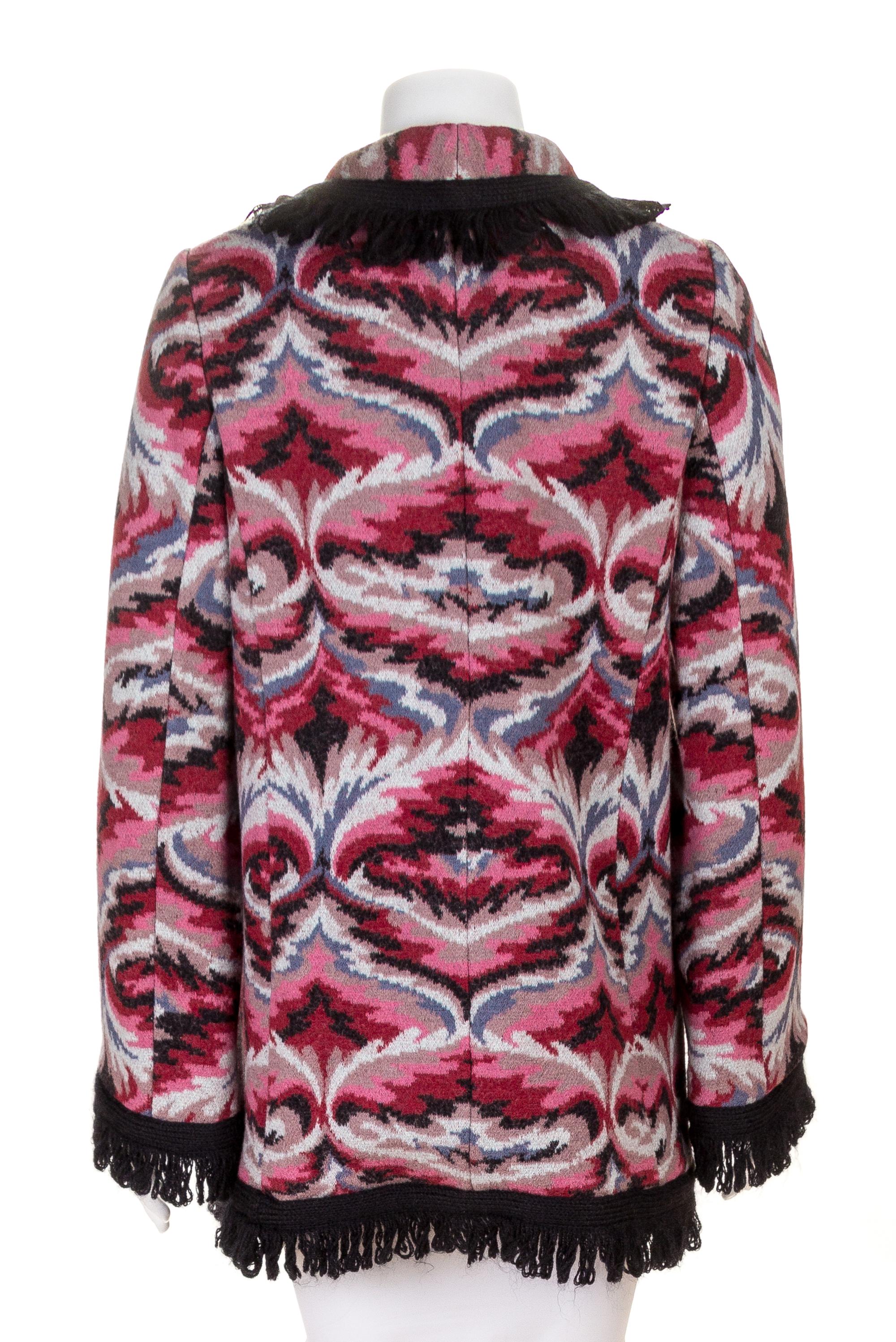 A Missoni Multicolor Wool Pattern Jacket, No size.