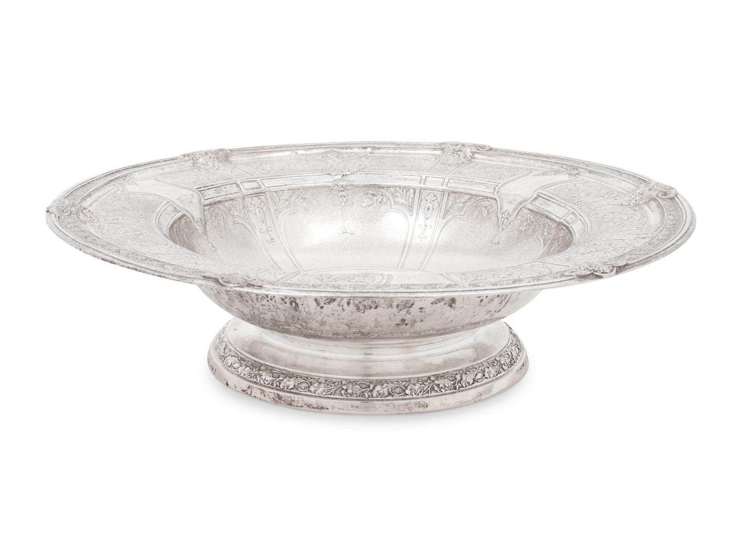 An American Silver Centerpiece Bowl