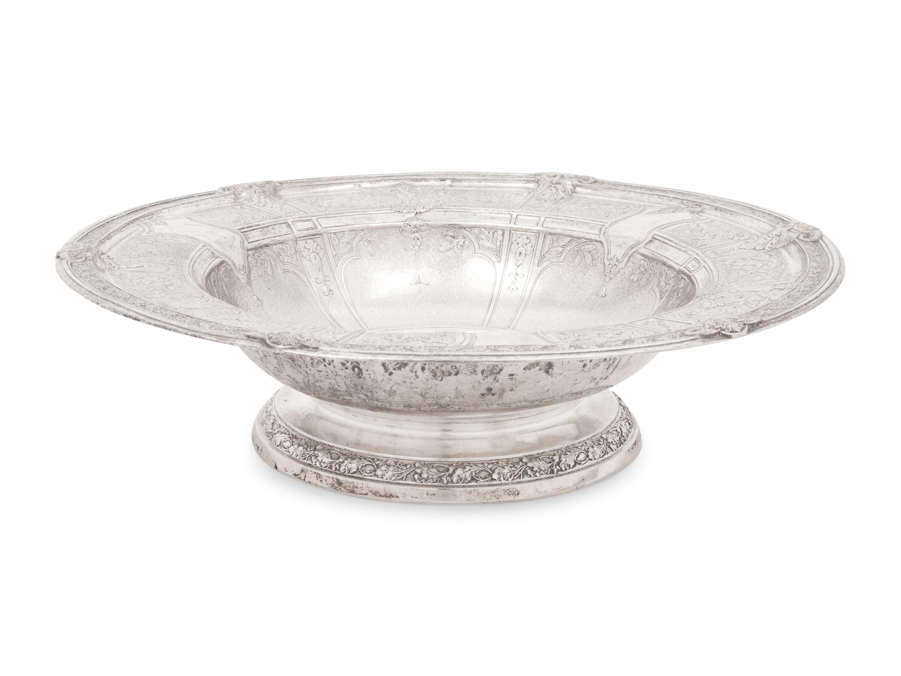 An American Silver Centerpiece Bowl
