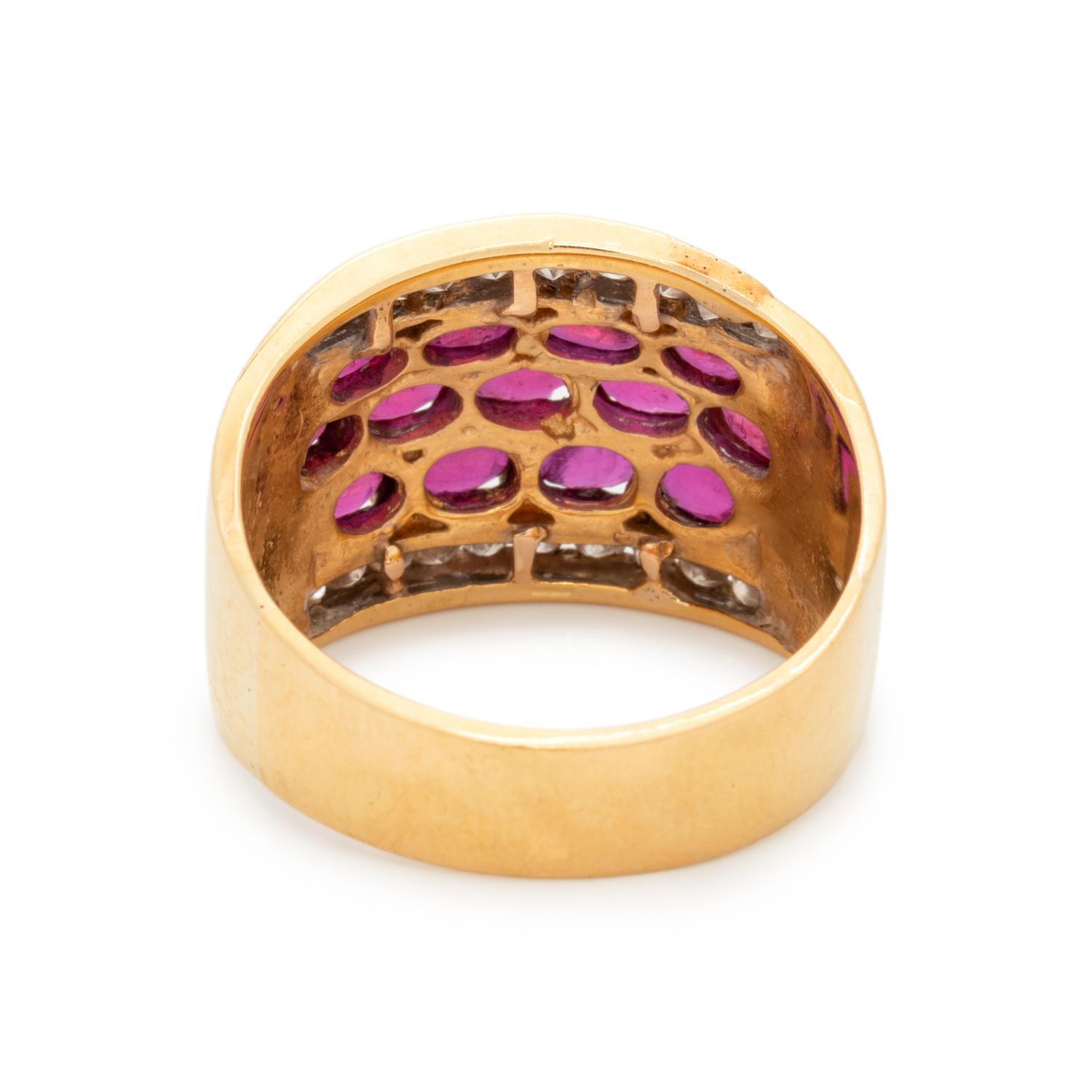 RUBY AND DIAMOND RING