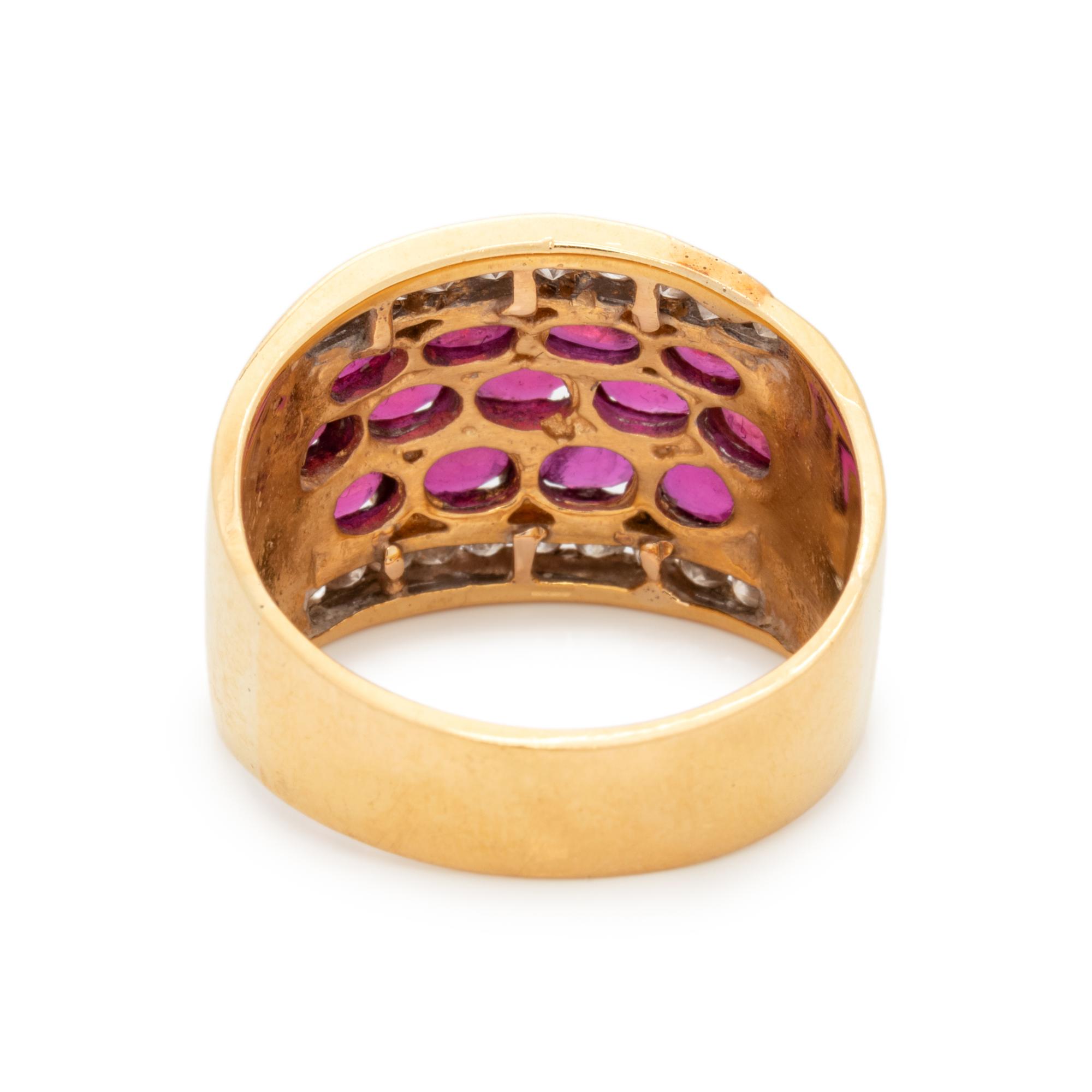 RUBY AND DIAMOND RING