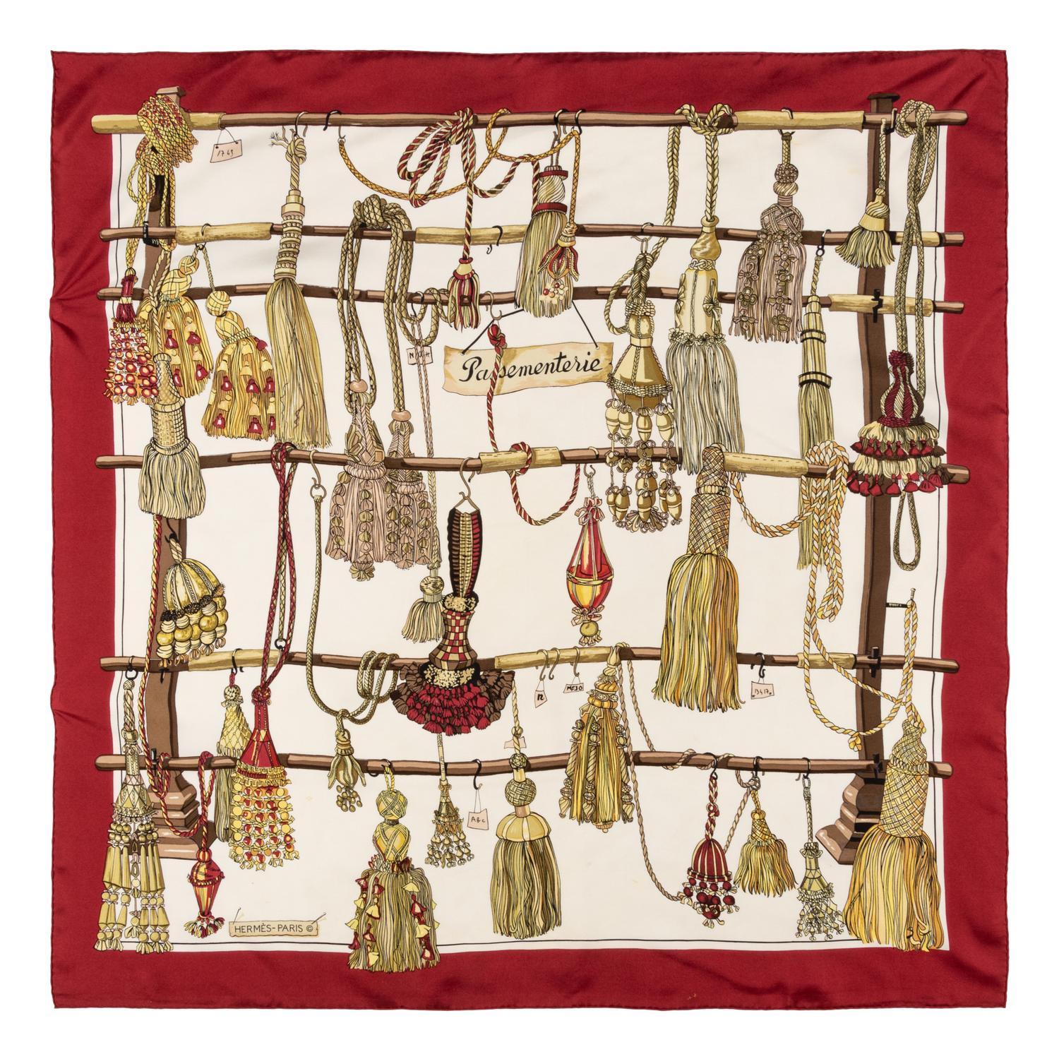 Four Hermès Scarves