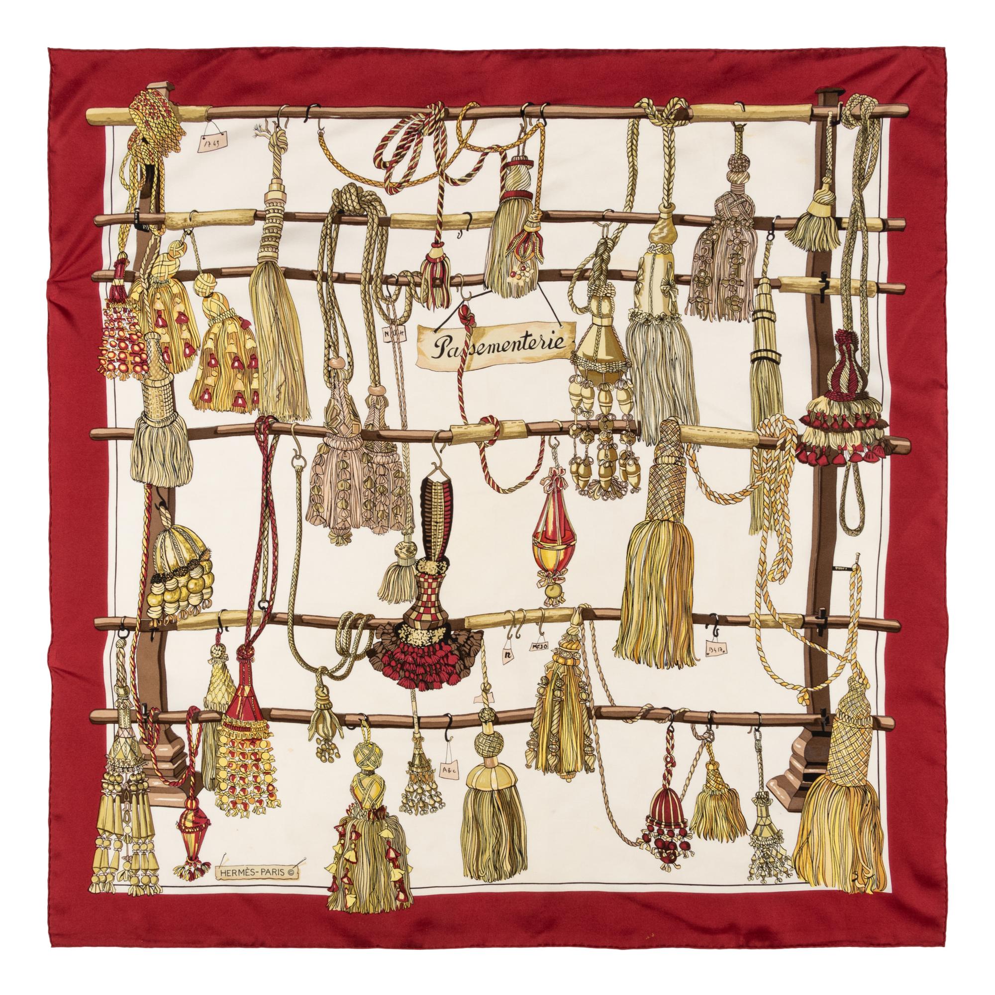 Four Hermès Scarves