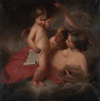 Venus Chiding Cupid for Learning to Cast Accounts