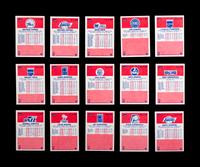 A Group of 49 1986 Fleer Basketball Cards, Including Multiple Rookies, Hall of Famers and Stars,