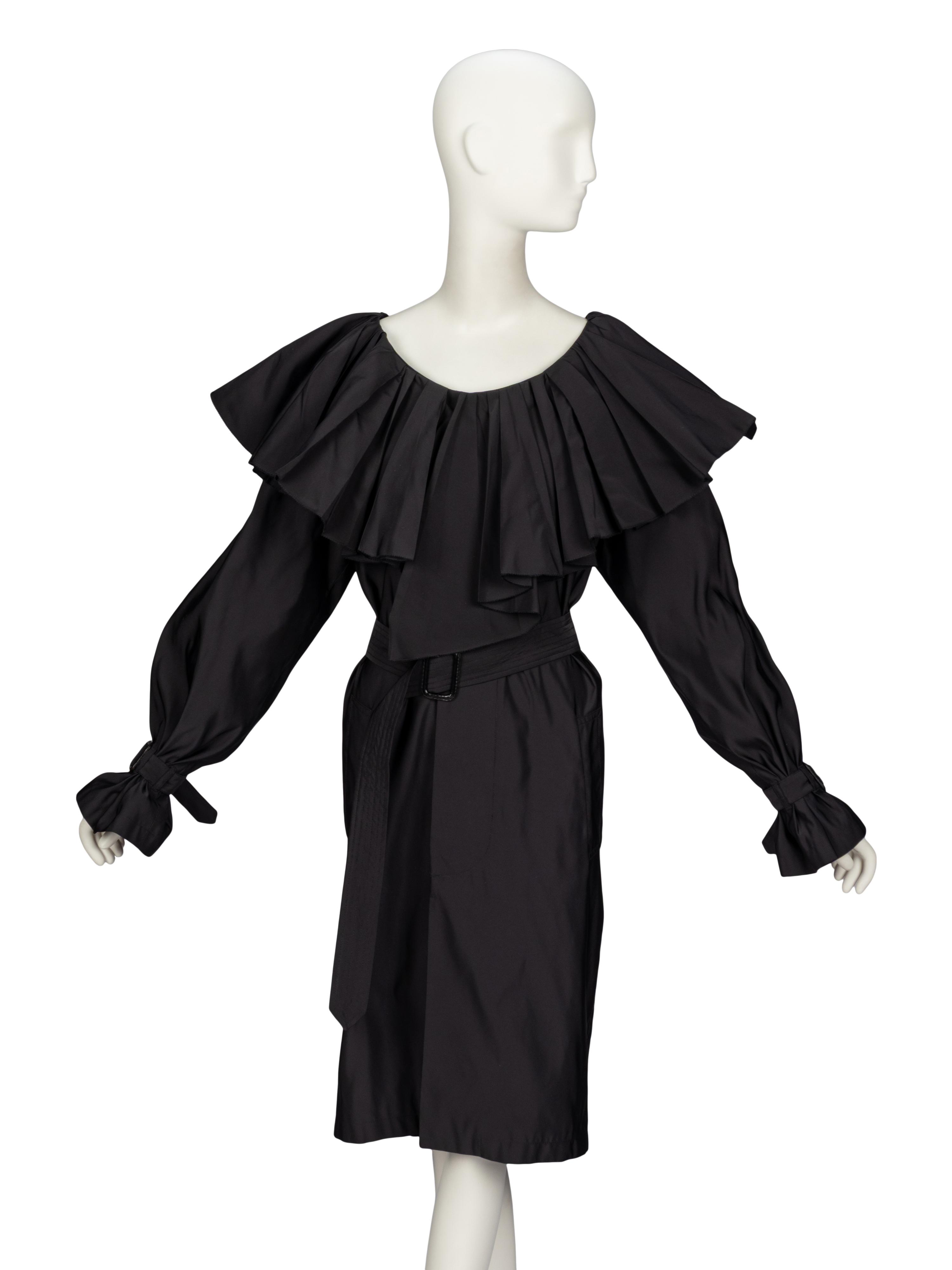 Jean Paul Gaultier, Pleated Collar Trench Coat